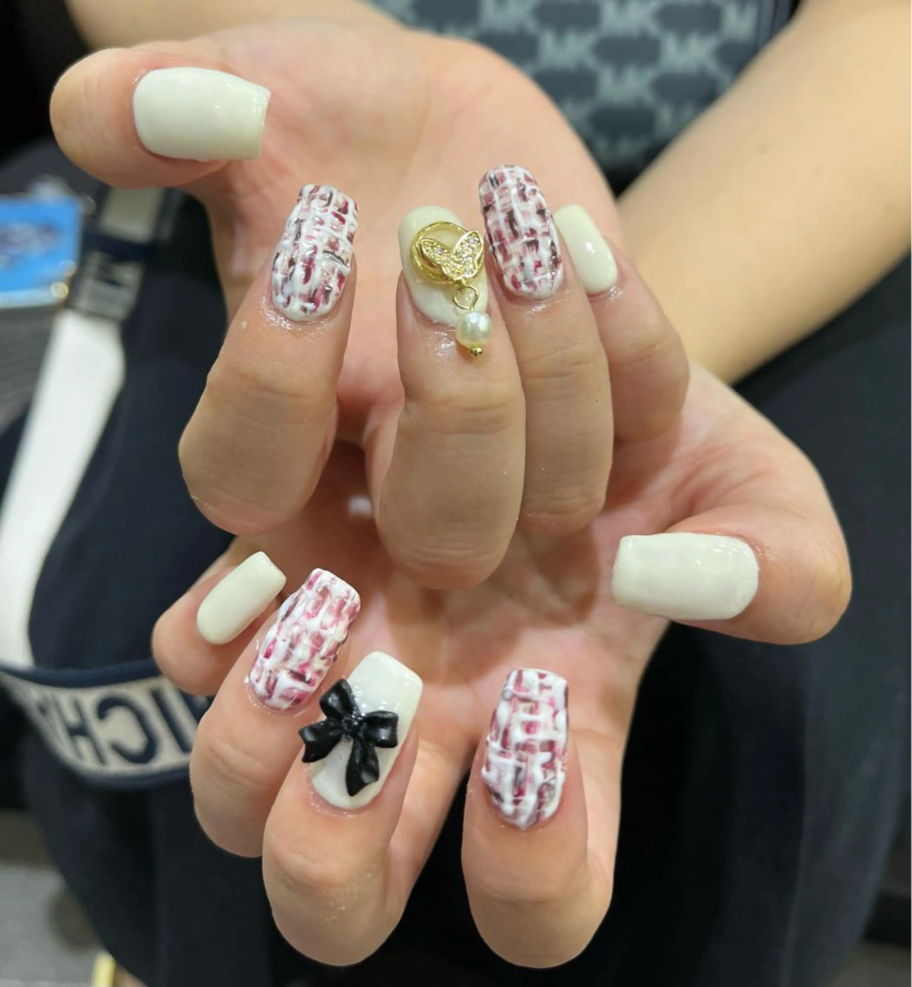 ネイル 海外girl🤎 透明感ベージュmaoのヘアスタイル