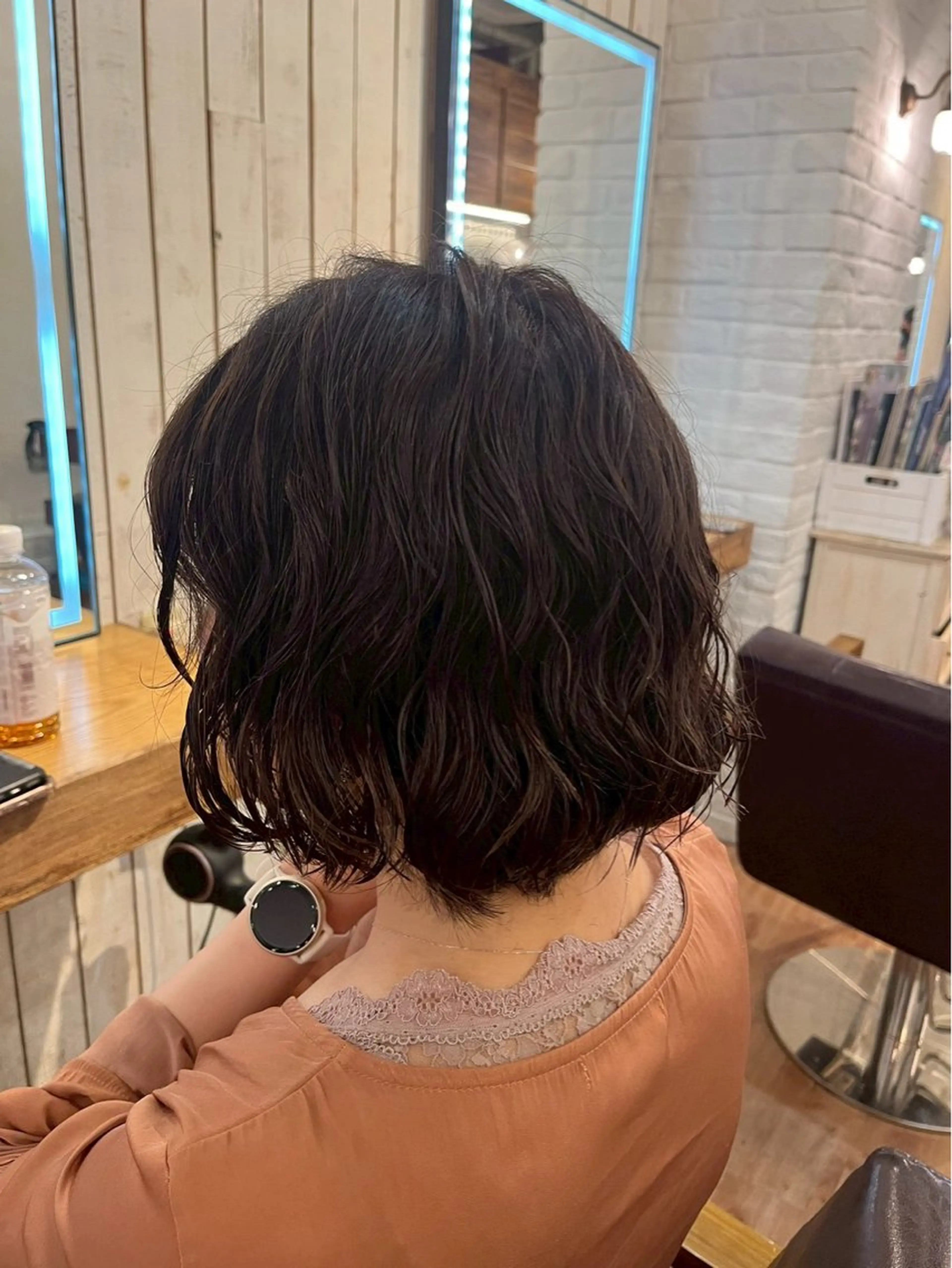 ミディアム little福岡 mei.𓍯のヘアスタイル