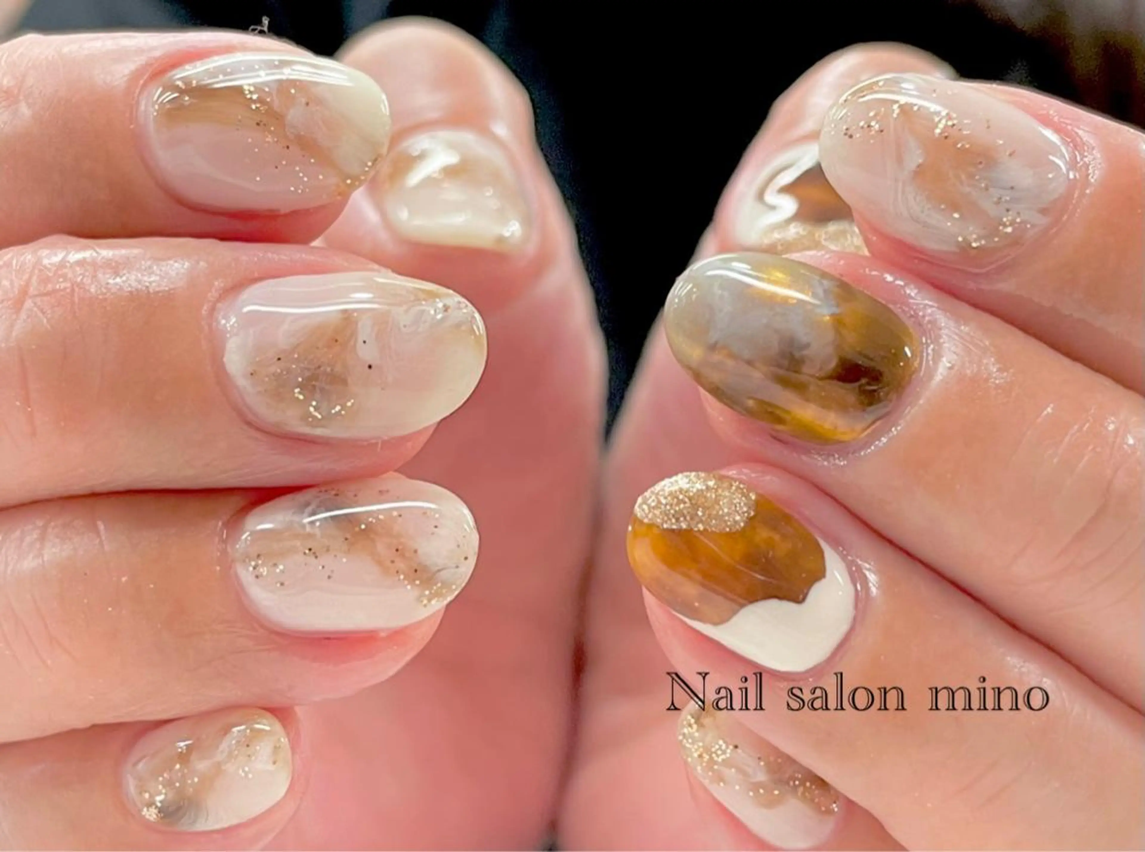 ネイル ハンドネイル 三野　nail salon minoのネイルデザイン