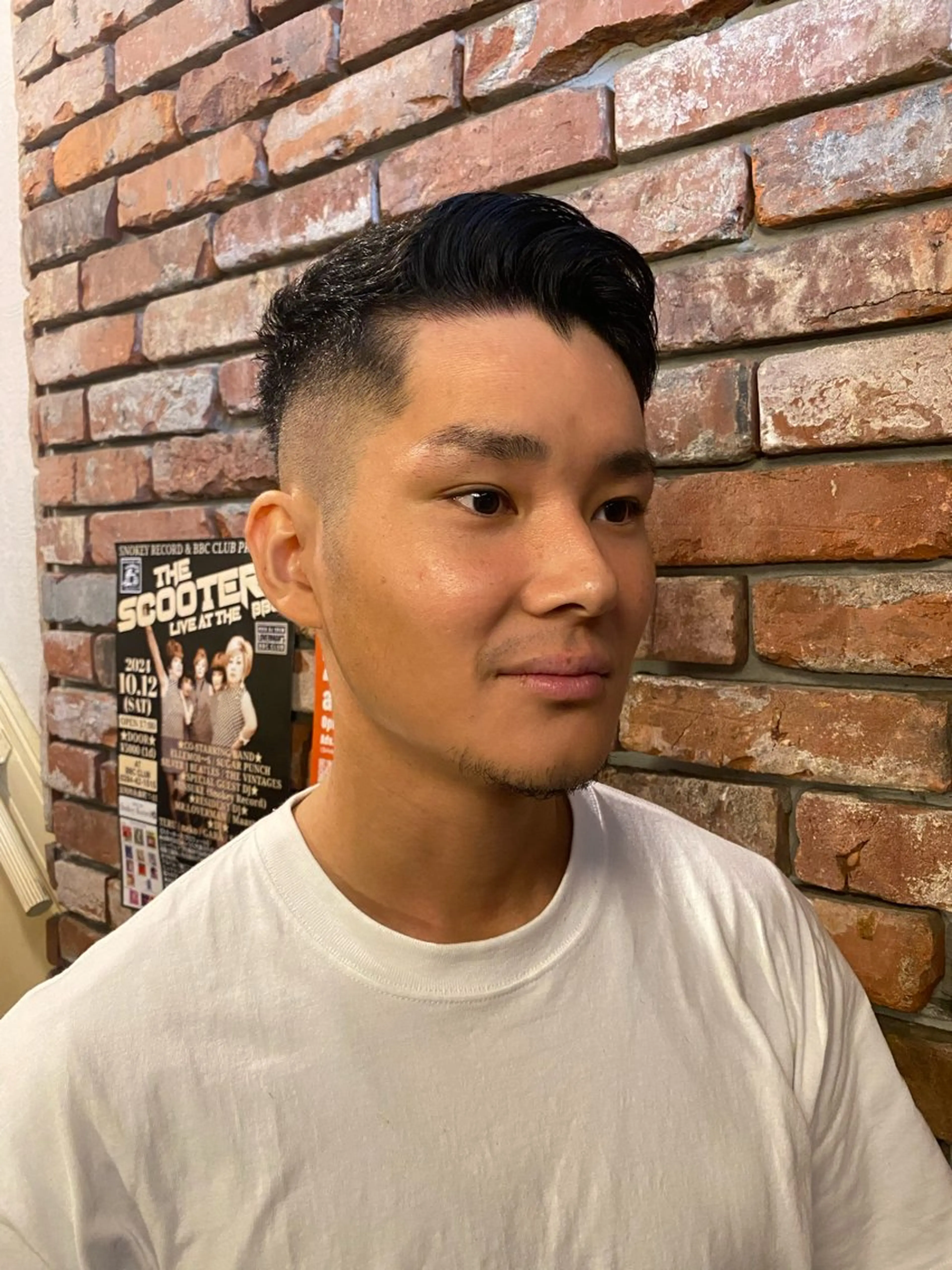 メンズ 高塩翔大 髪質改善のヘアスタイル