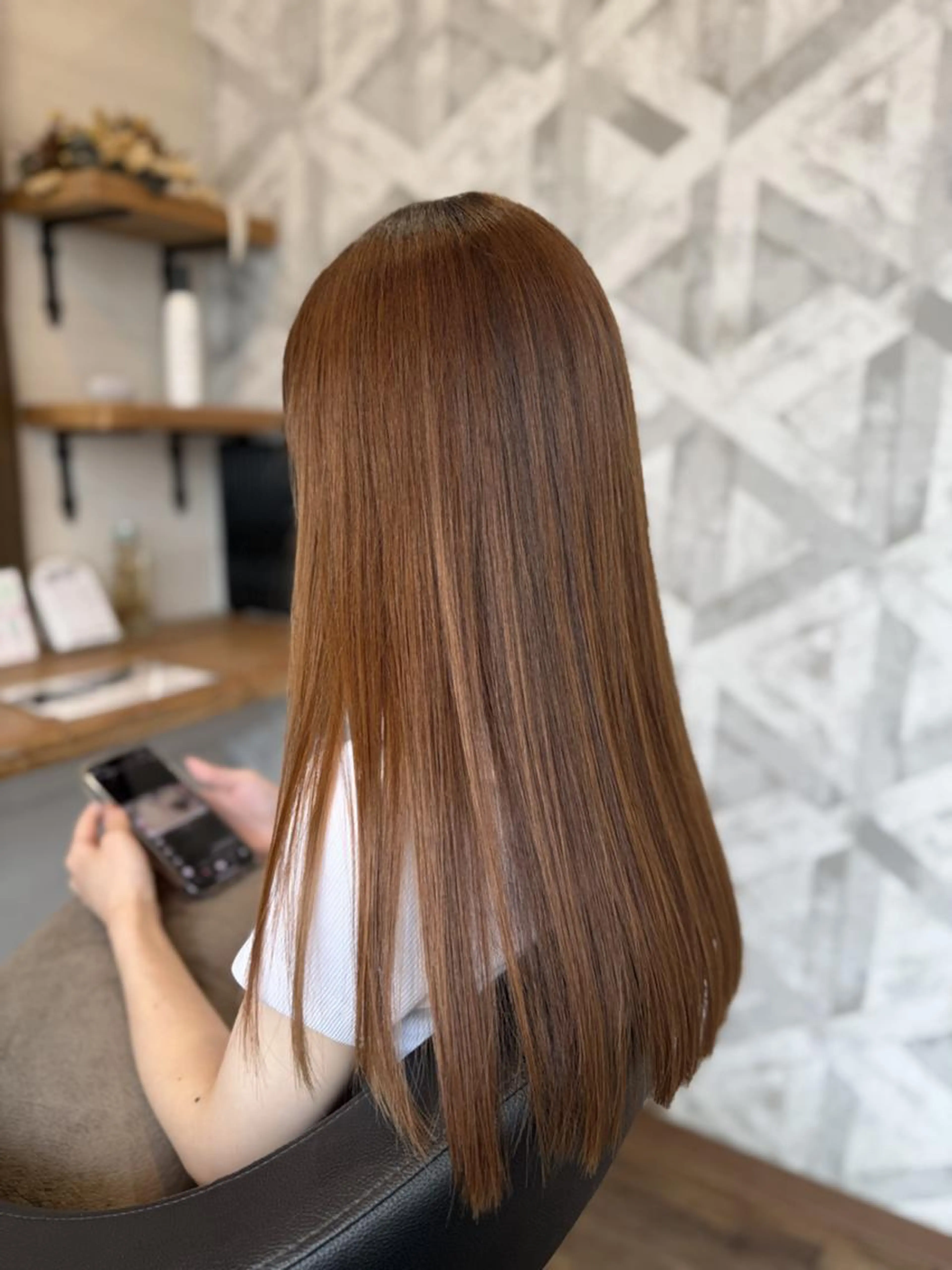 カット+トリートメントカラー+◆マーブ付き◆[都賀]の写真