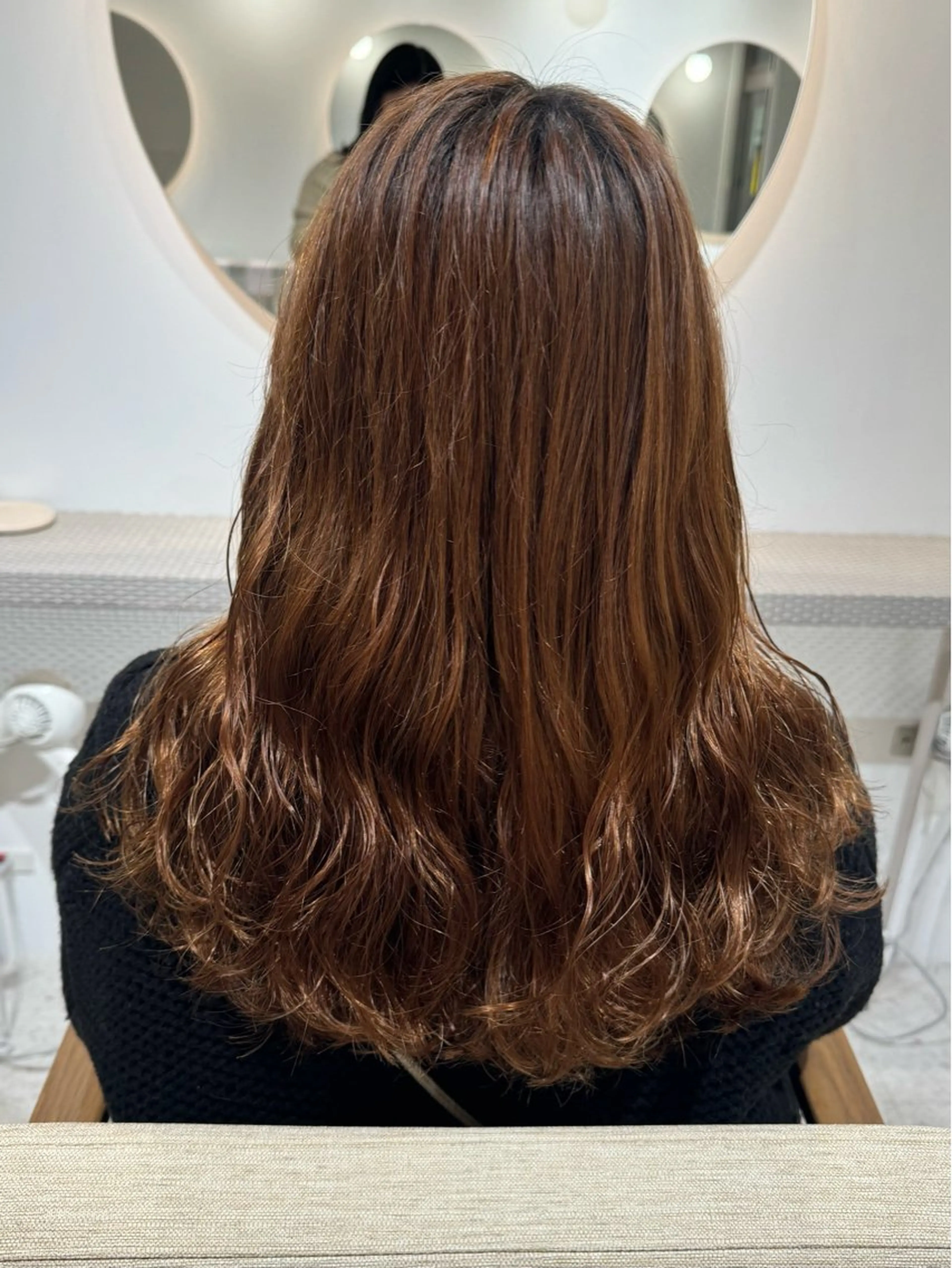 ミディアム ミディアムパーマ 前原  千尋のヘアスタイル
