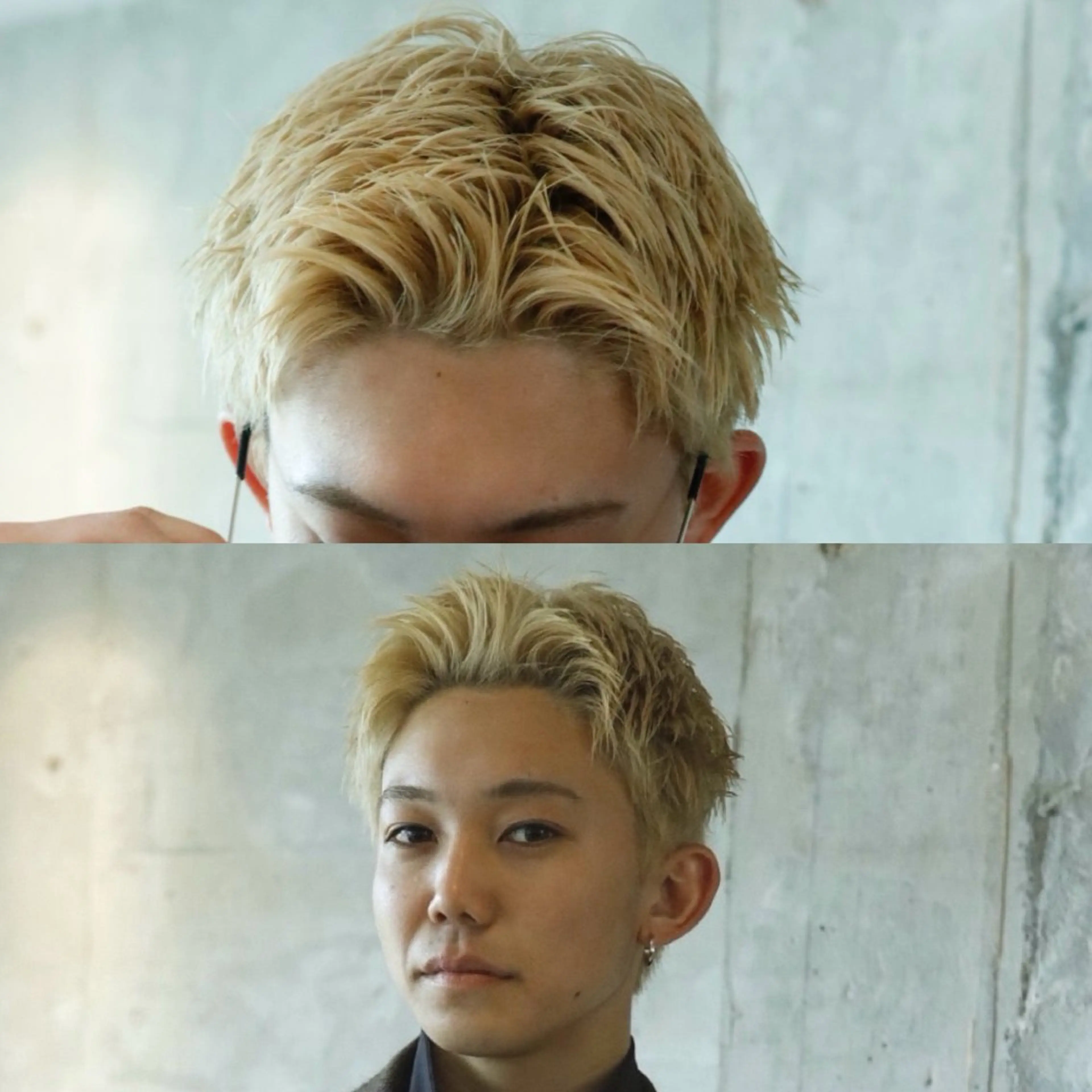 【3回目限定:20%off】メンズブリーチリタッチ+カラーの写真