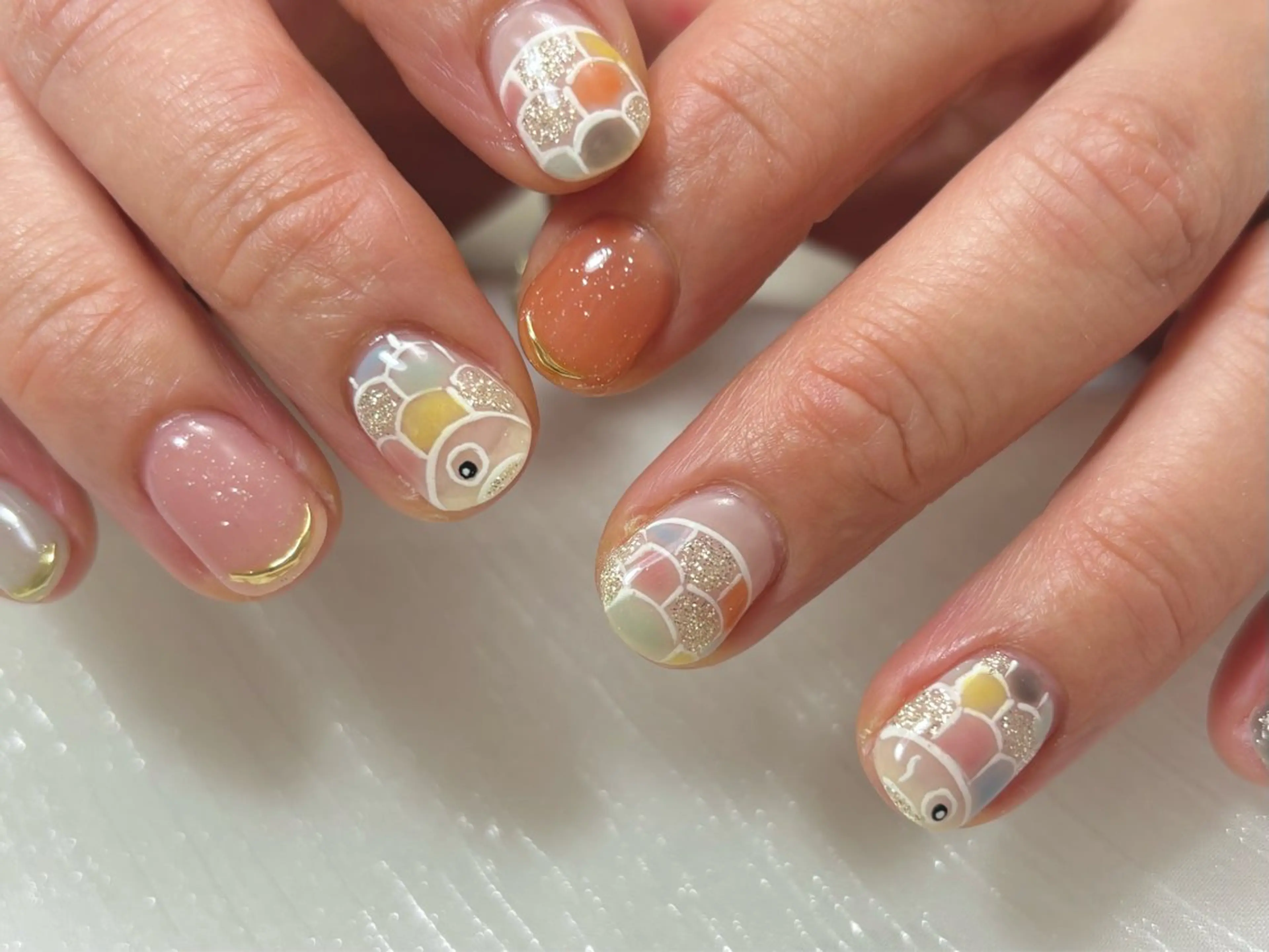 ネイル ハンドネイル yurina ☆のネイルデザイン