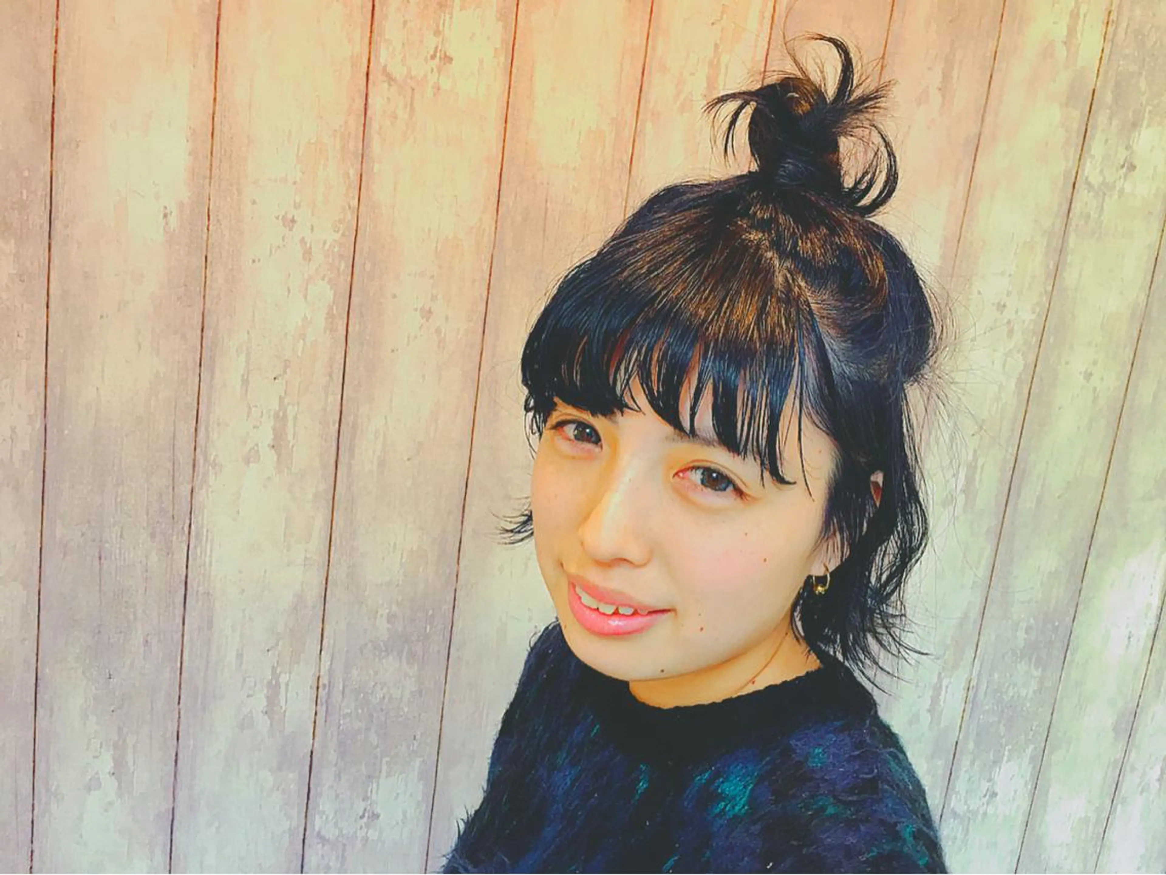 ショート ミディアム カラー ヘアアレンジ boutique misakiのヘアスタイル