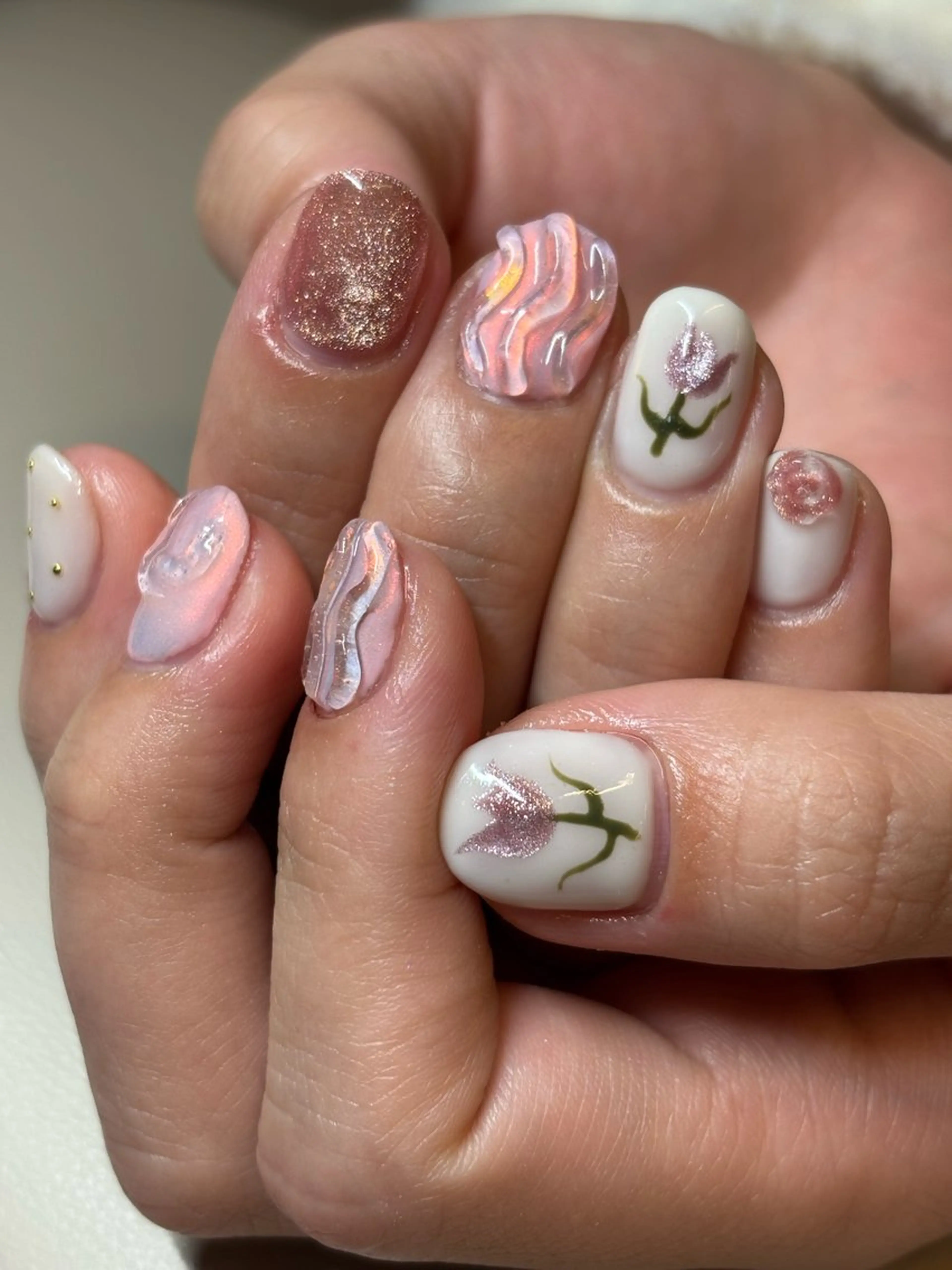 ネイル 持ち込み Nails byMILKのネイルデザイン
