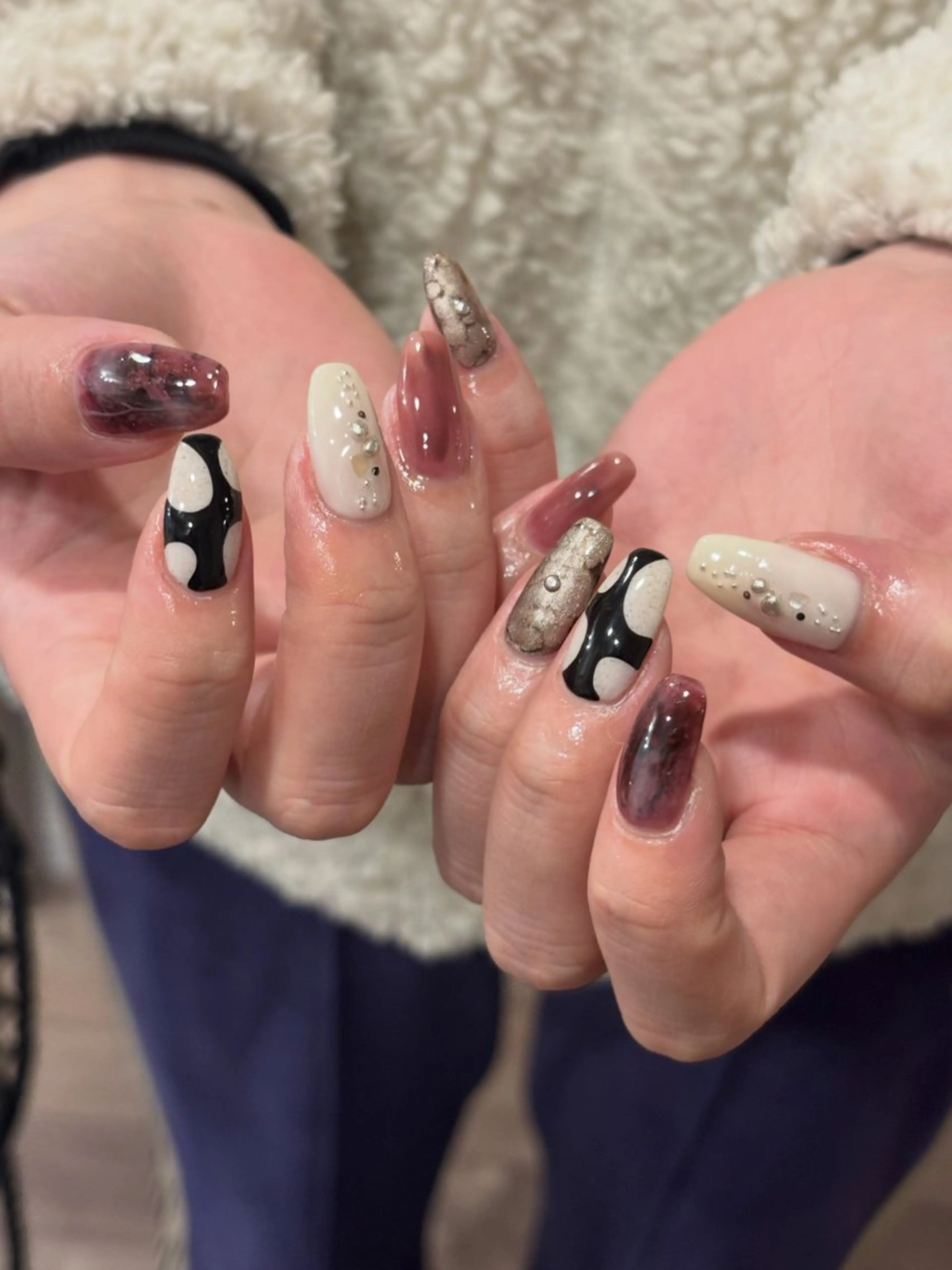 ネイル ニュアンスネイル ハンドネイル iconail 下北沢 NONのネイルデザイン