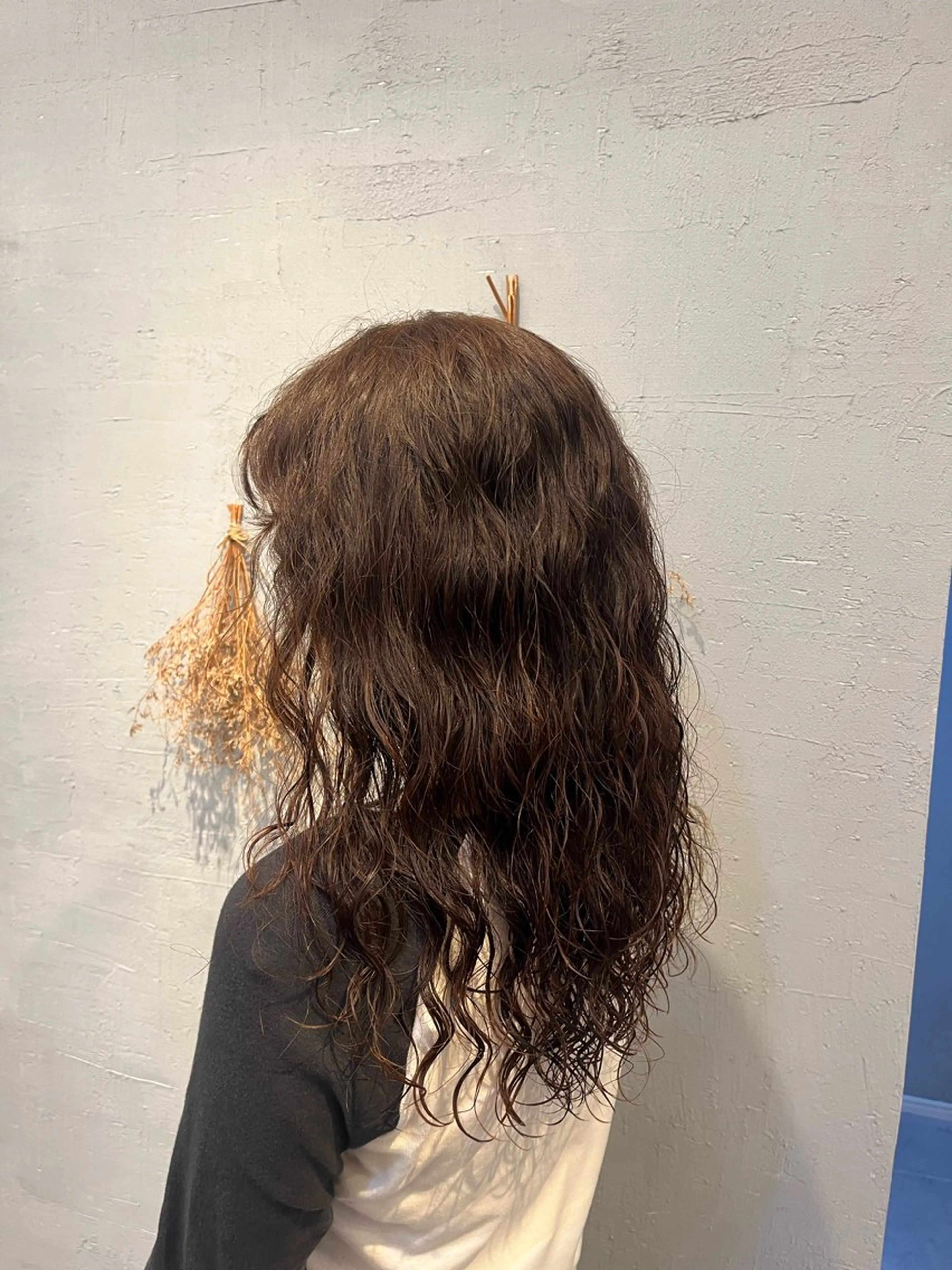 ロング パーマ ete カイエダのヘアスタイル