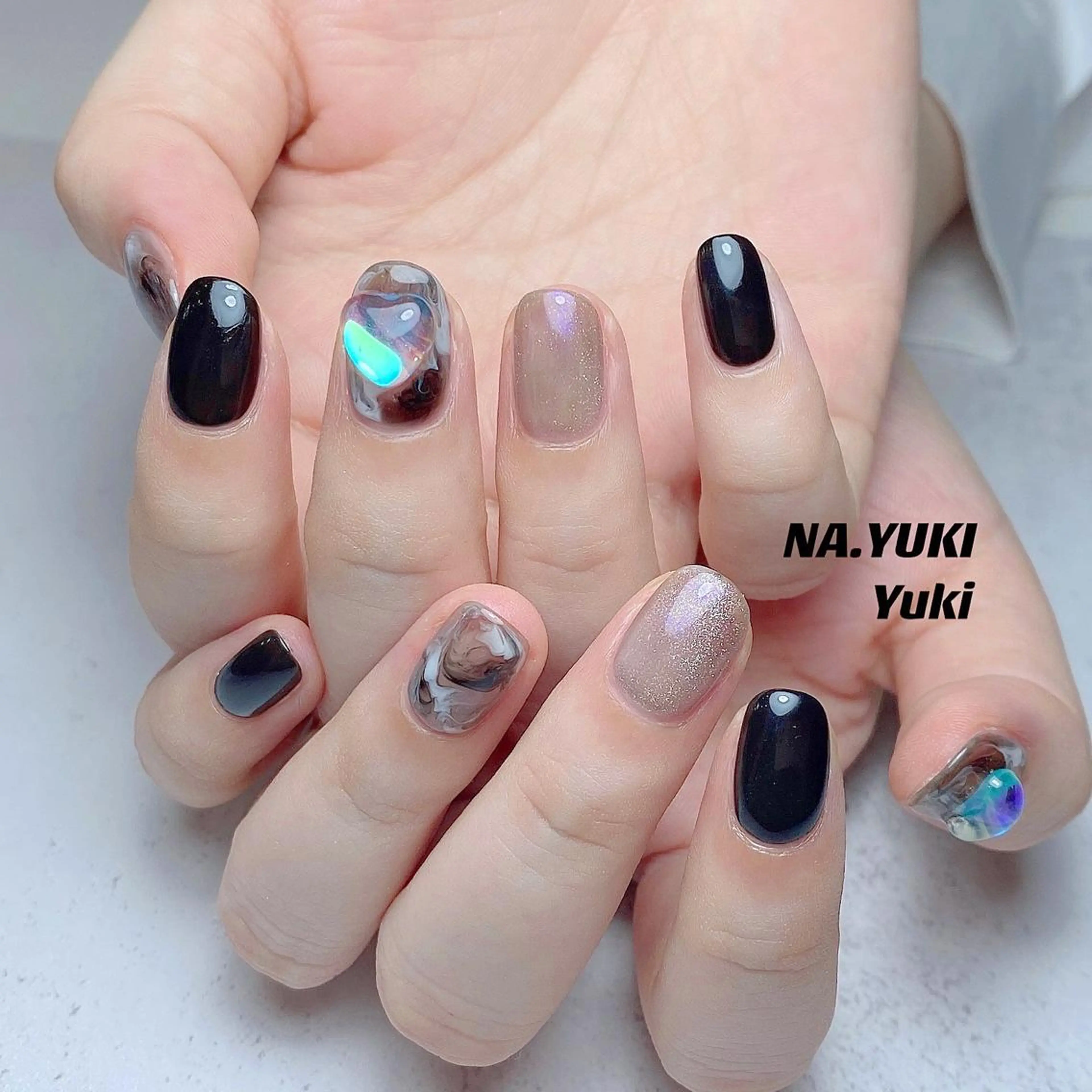 ネイル ハンドネイル ハンドケア ナユキNA.YUKI 池袋店のネイルデザイン