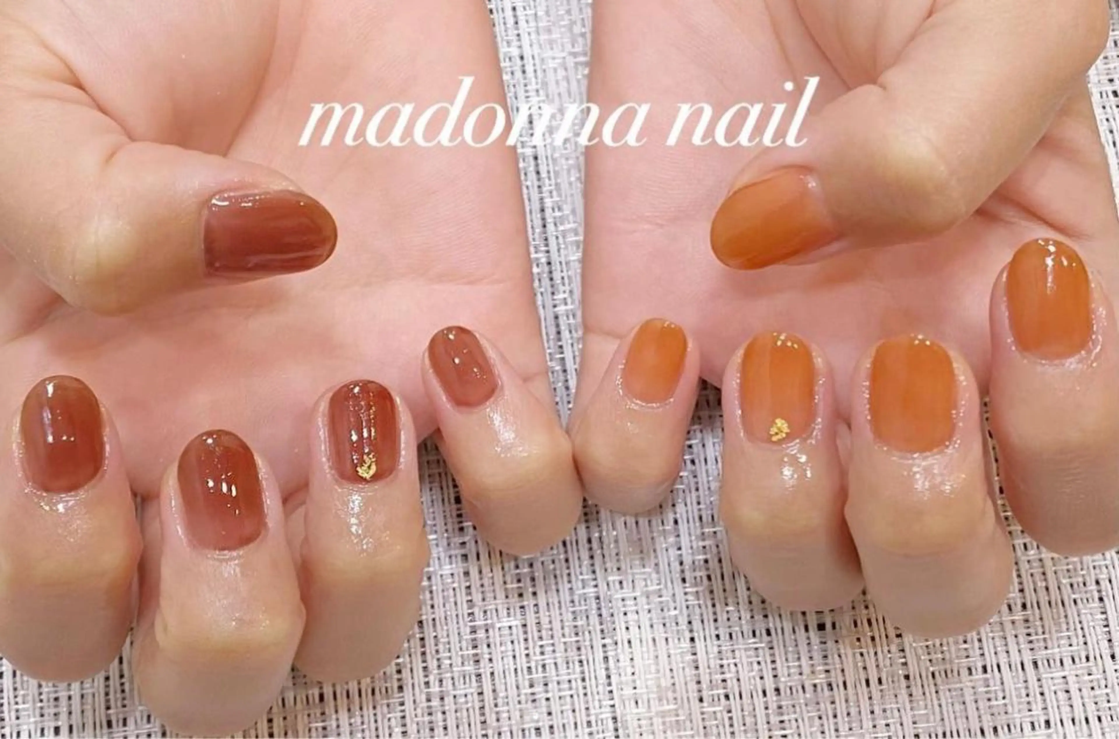 ネイル ハンドネイル 柿島 舞香のネイルデザイン