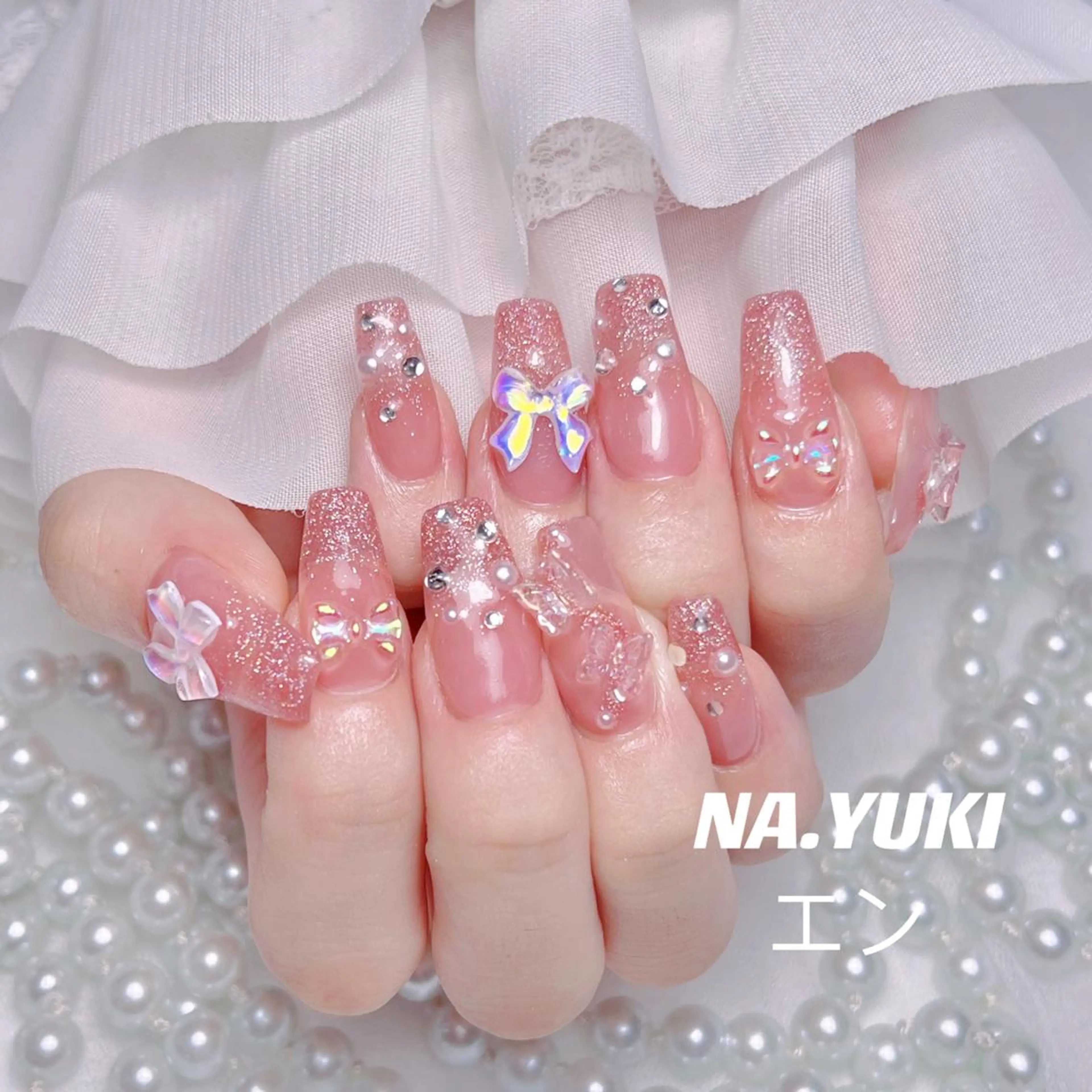 ネイル ハンドネイル 🎀 moo~ 🎀のネイルデザイン