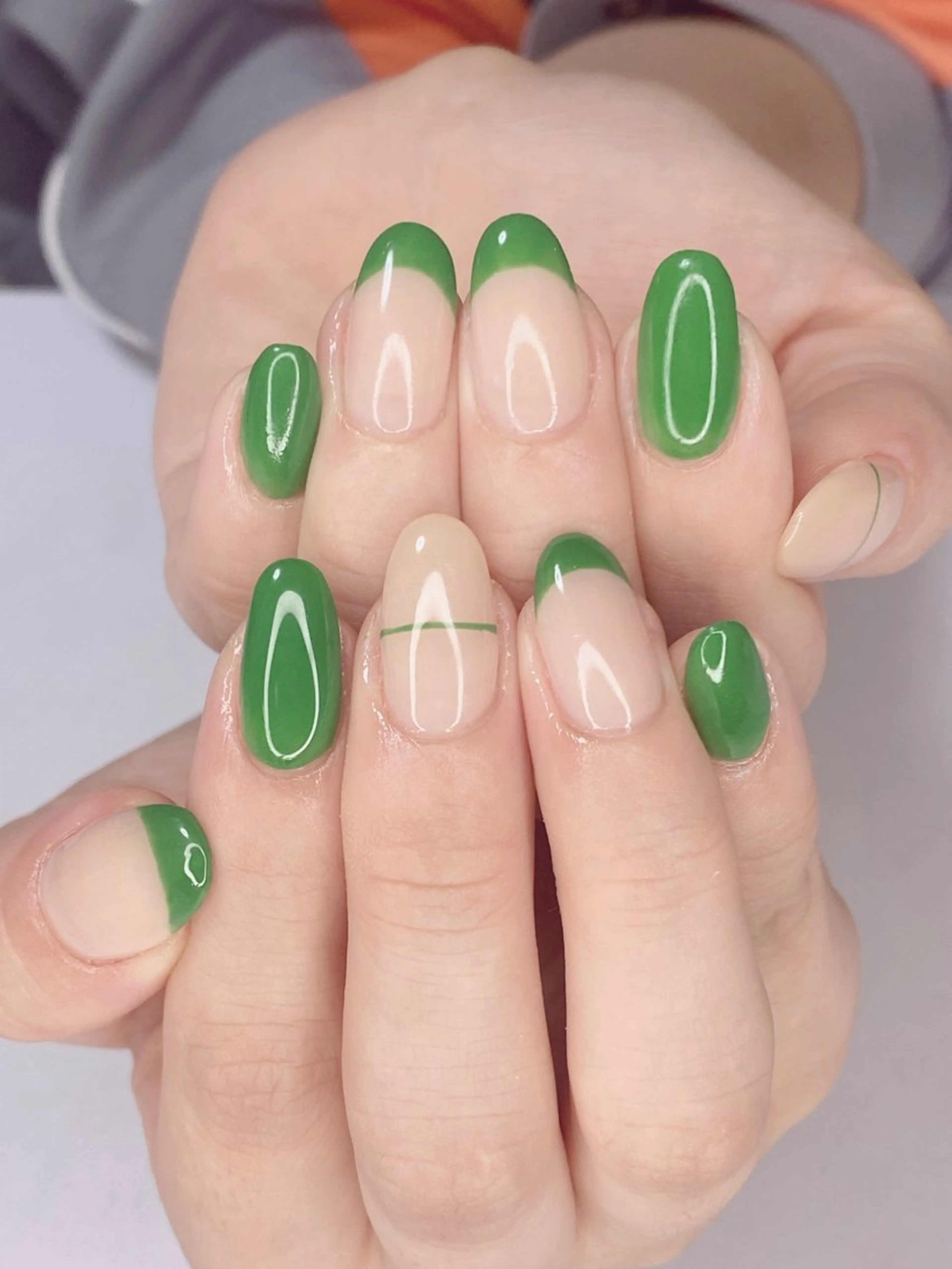 ネイル アニマル柄 アートネイル オーロラネイル 桜ネイル クリアネイル Ｎail Ｓalon ertiのネイルデザイン