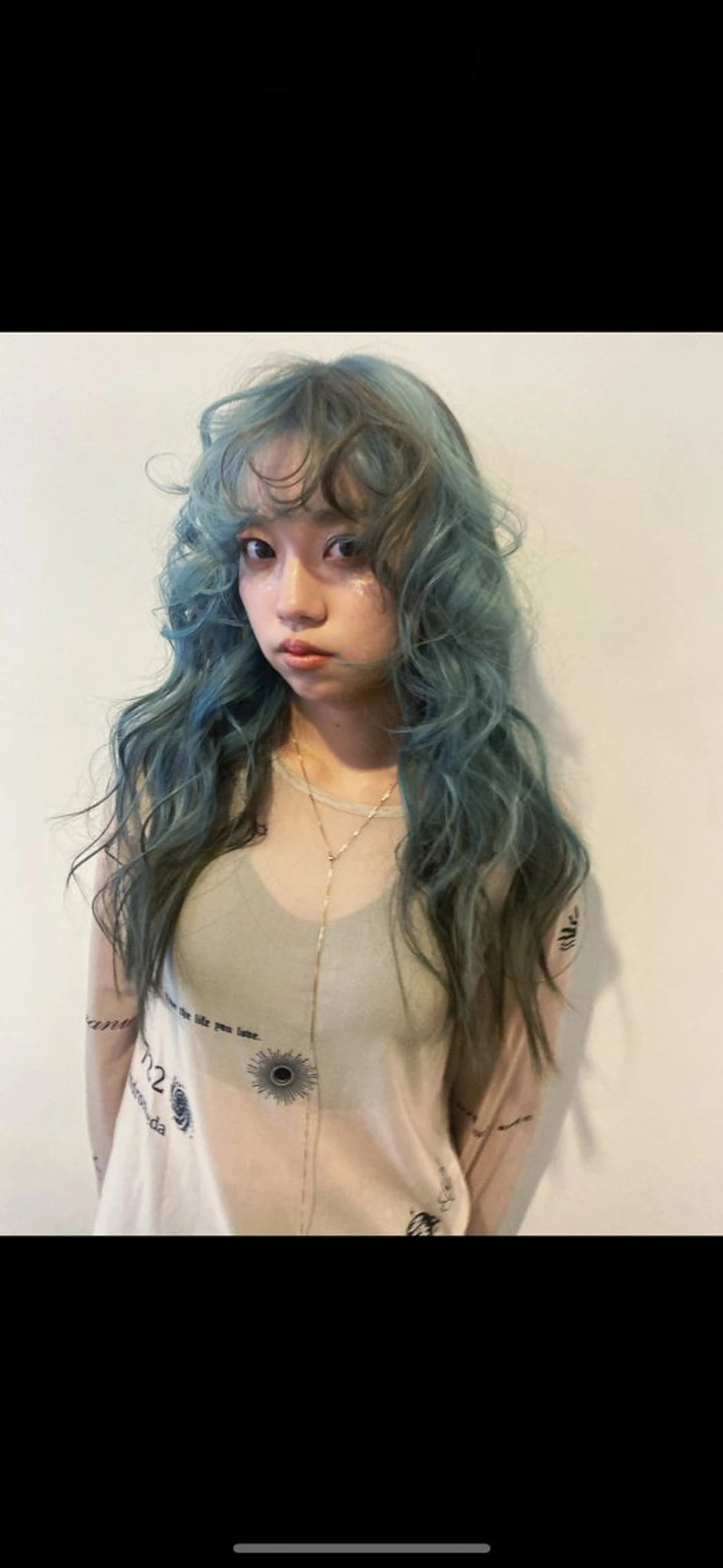 ロング カラー abe yuikaのヘアスタイル