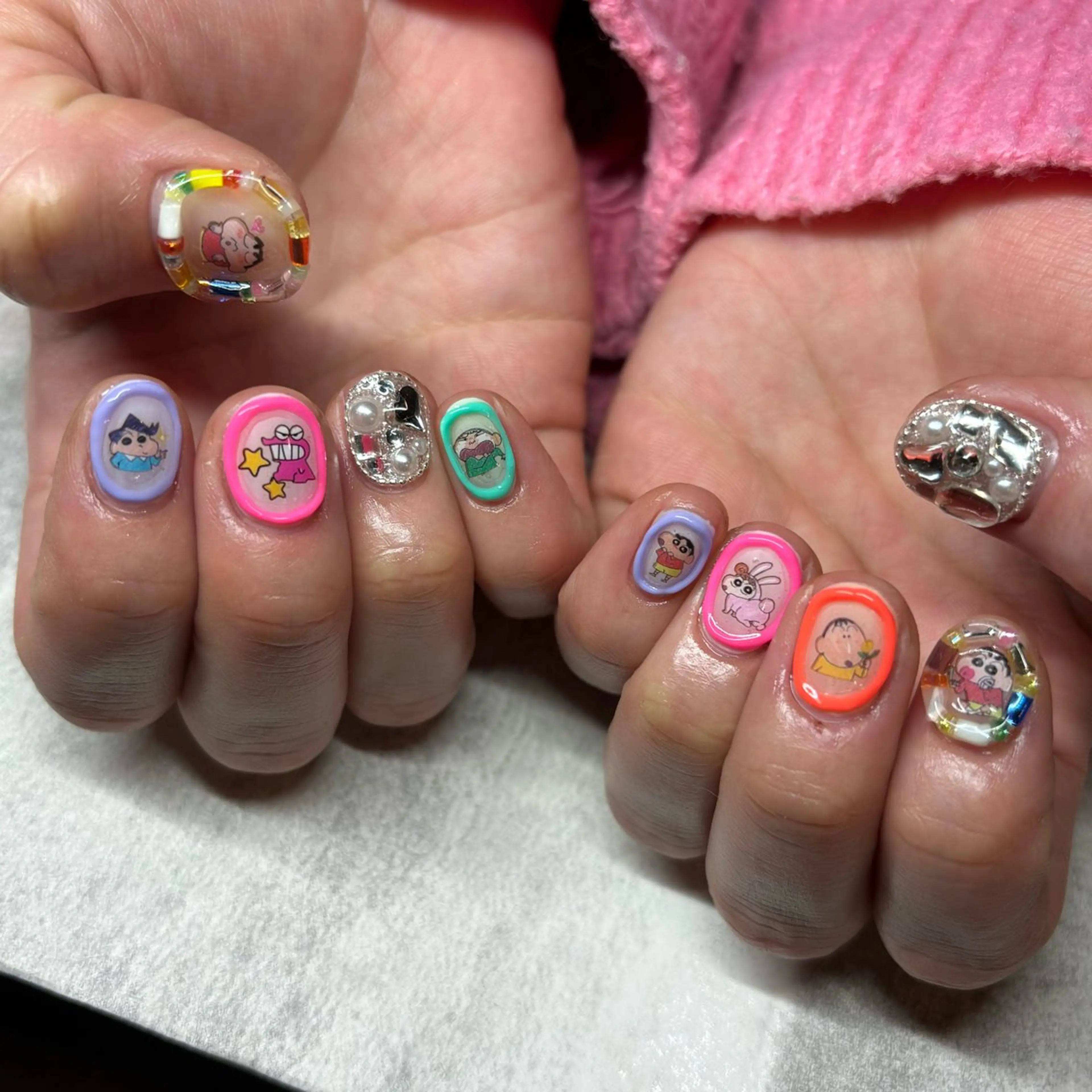 ネイル 持ち込み ハンドネイル Ayu 🪐NEWWORLDのネイルデザイン