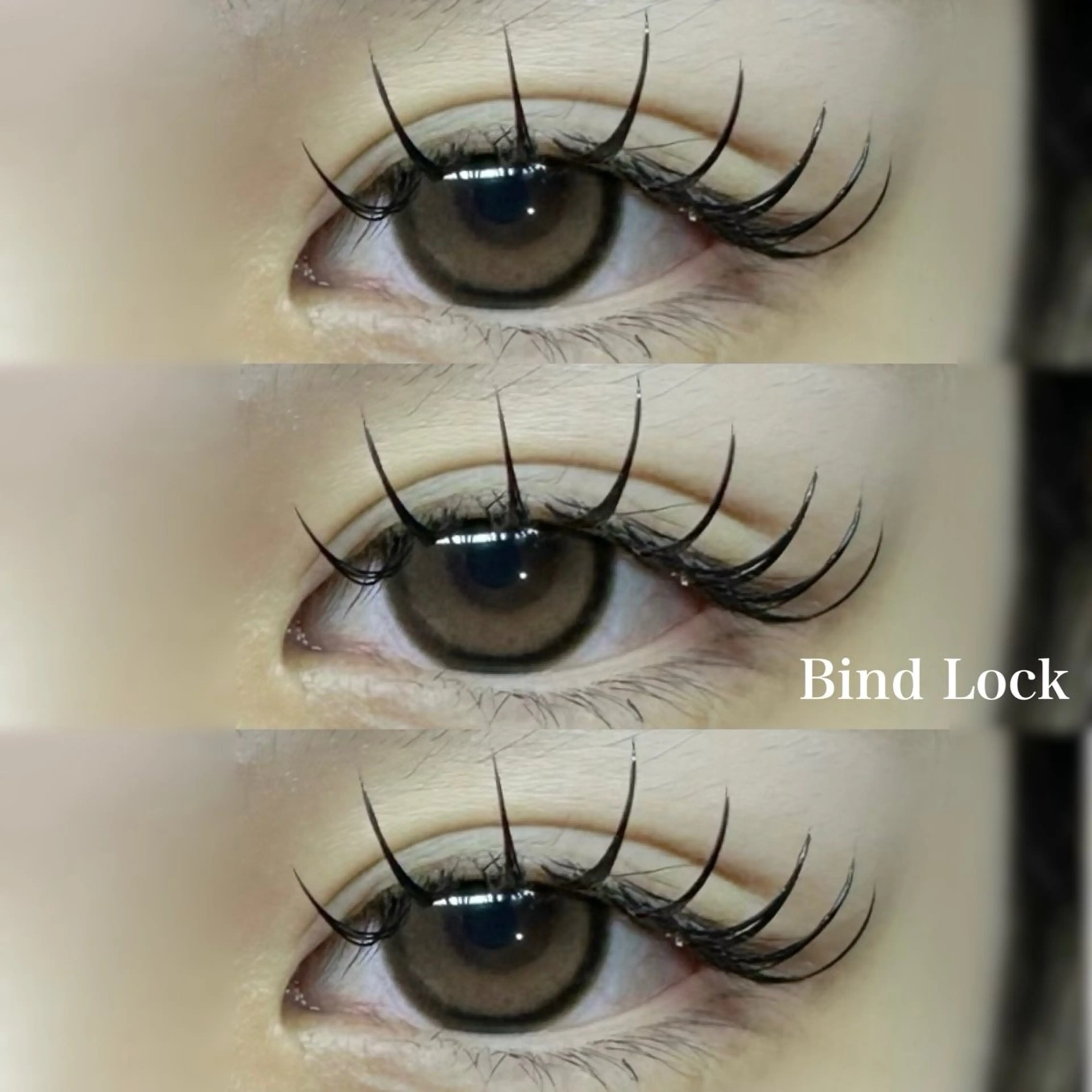 マツエク・マツパ マツエク NOA名駅束感まつげ ×眉毛SENA‪🎀のマツエク・マツパデザイン