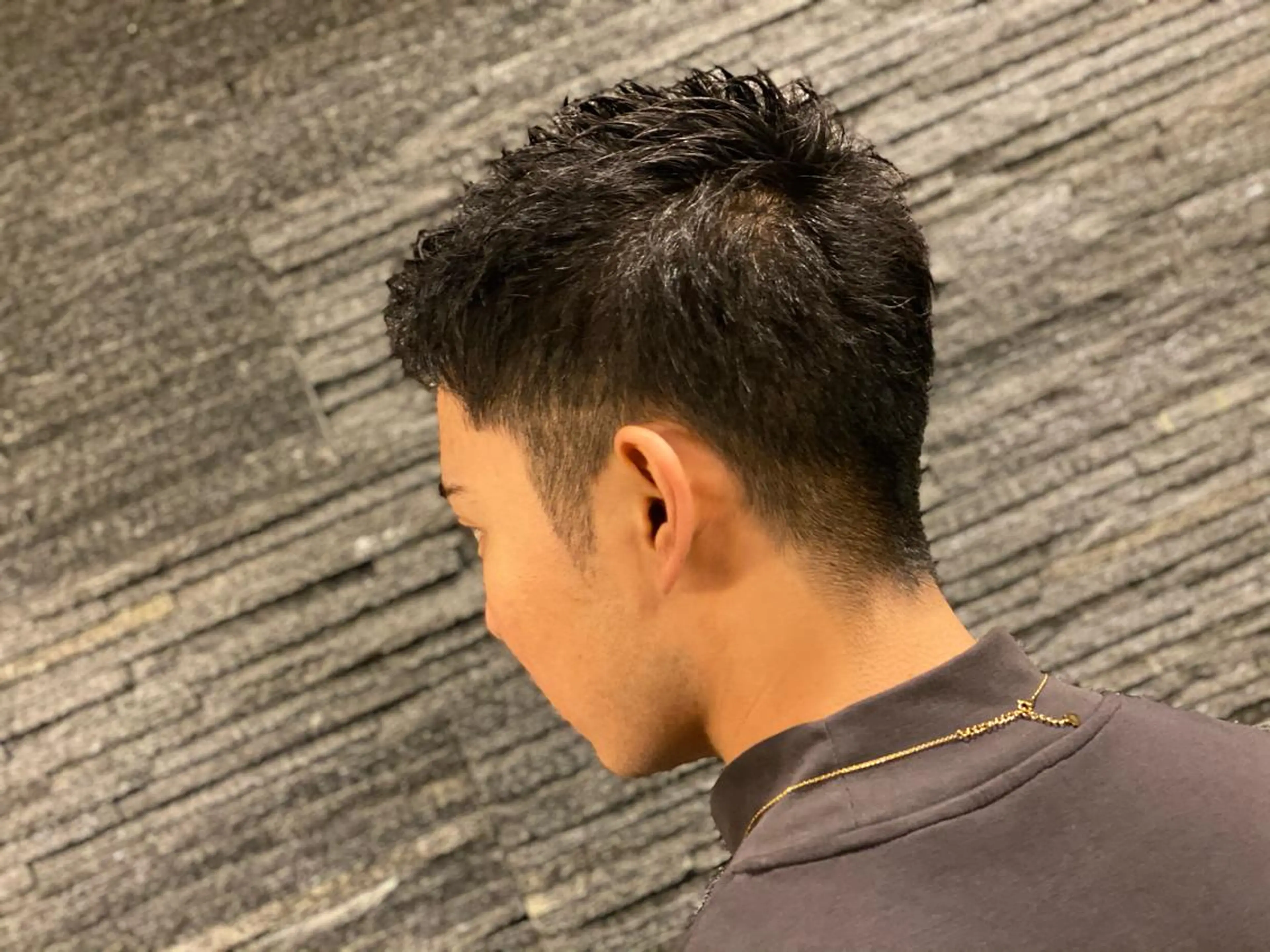 ショート メンズ 浅見 天翔のヘアスタイル