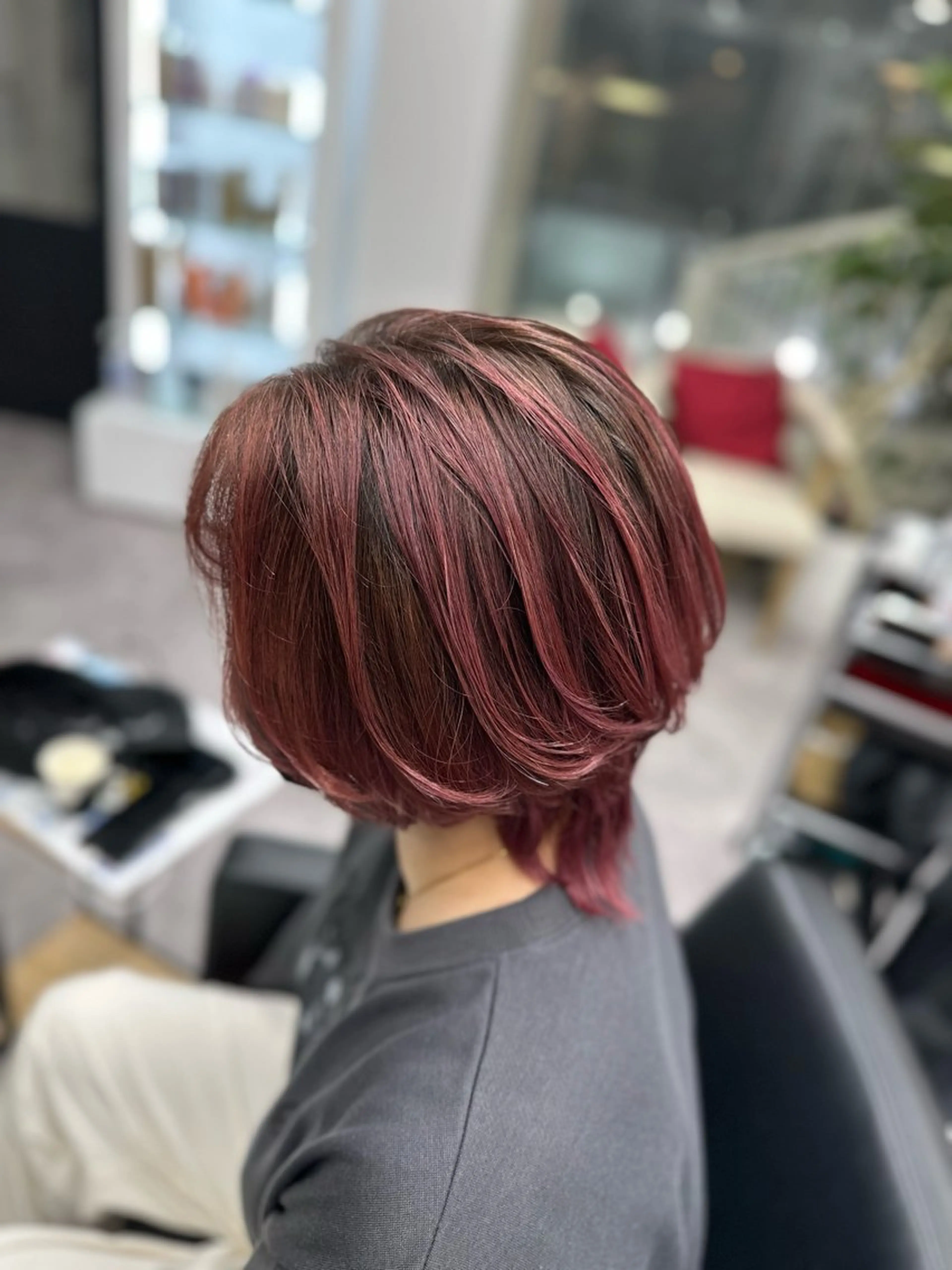 ショート カラー ヘアアレンジ 久米 治仁のヘアスタイル