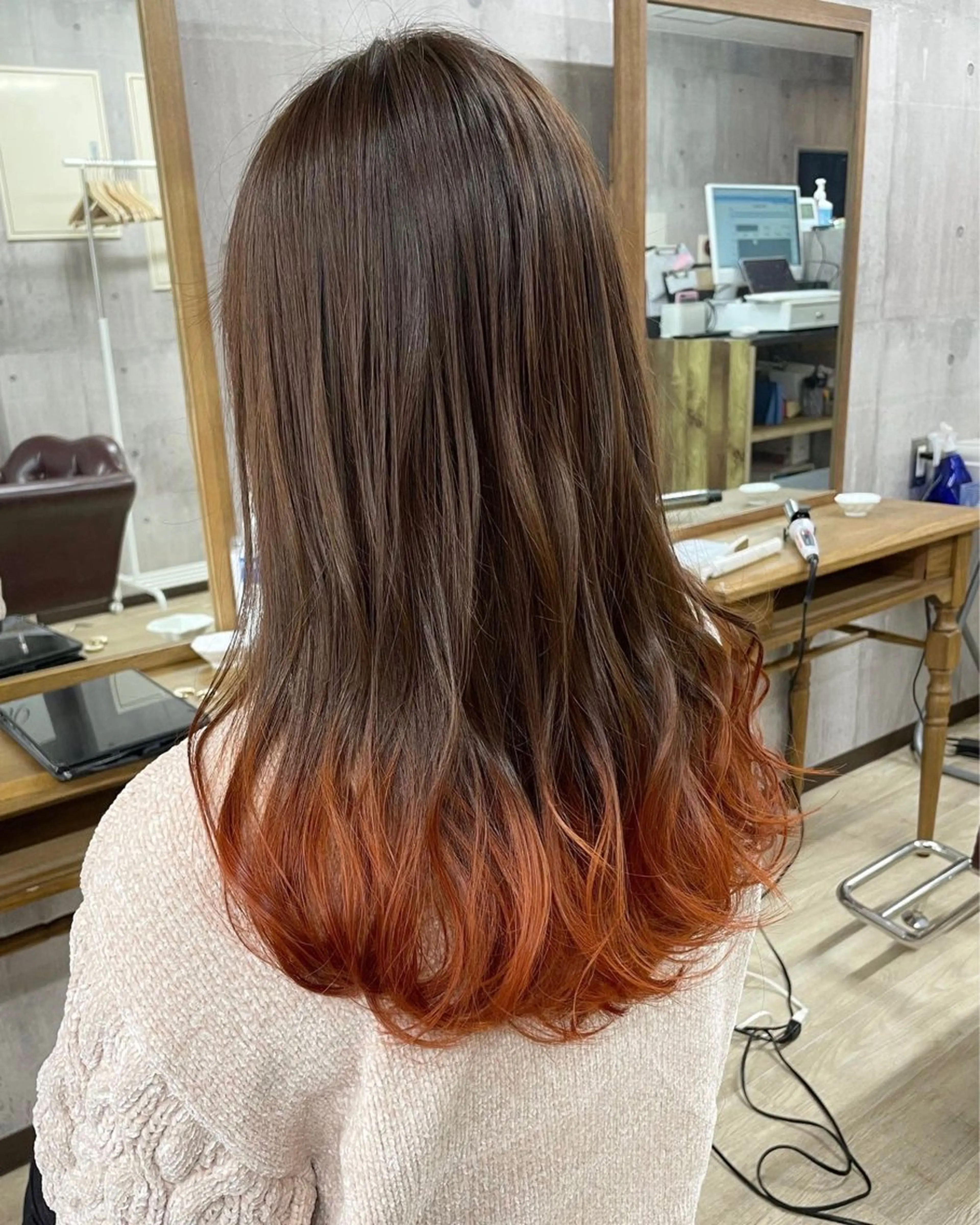 セミロング 野中 洋介のヘアスタイル