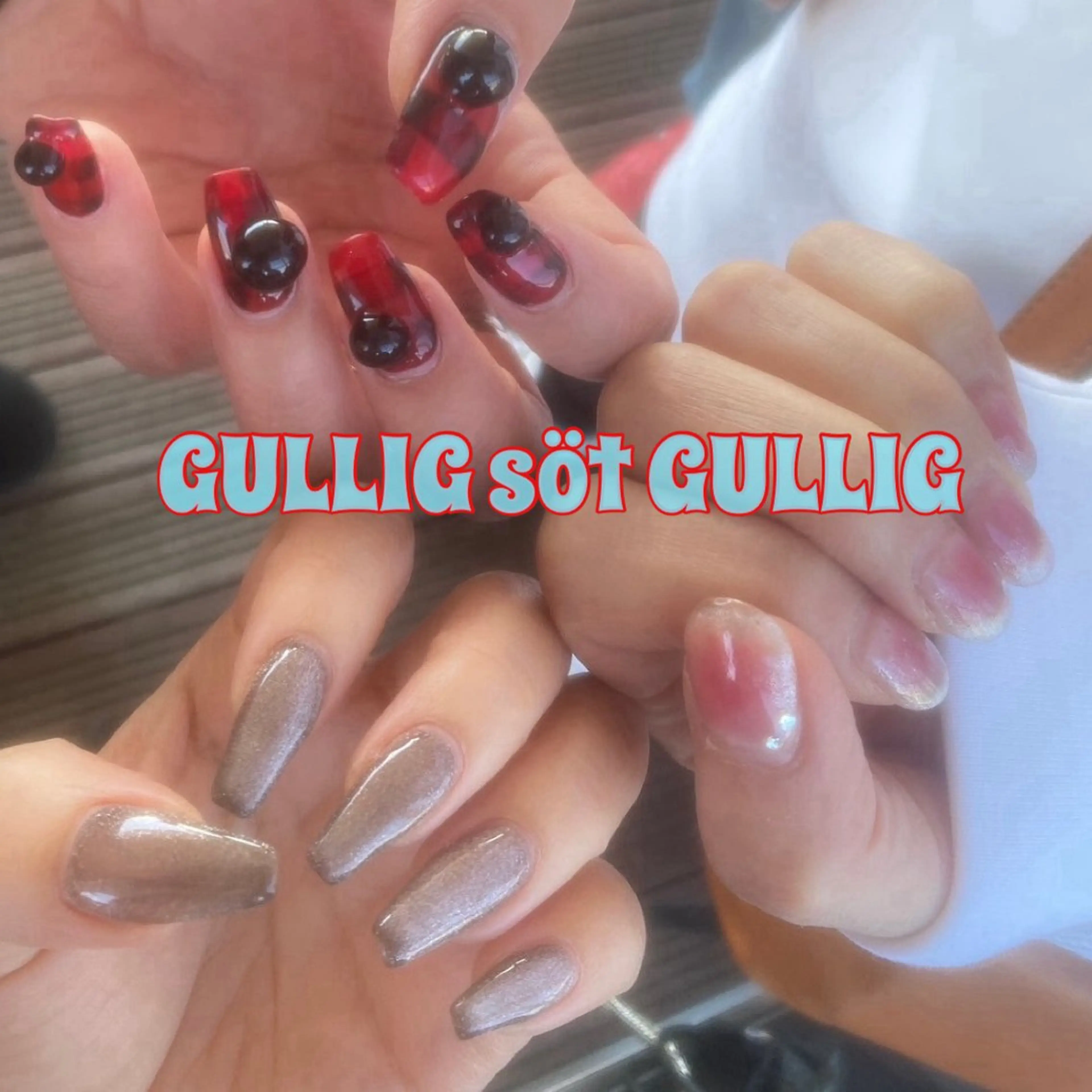 ネイル ハンドネイル フットネイル GULLIG söt GULLIGのネイルデザイン