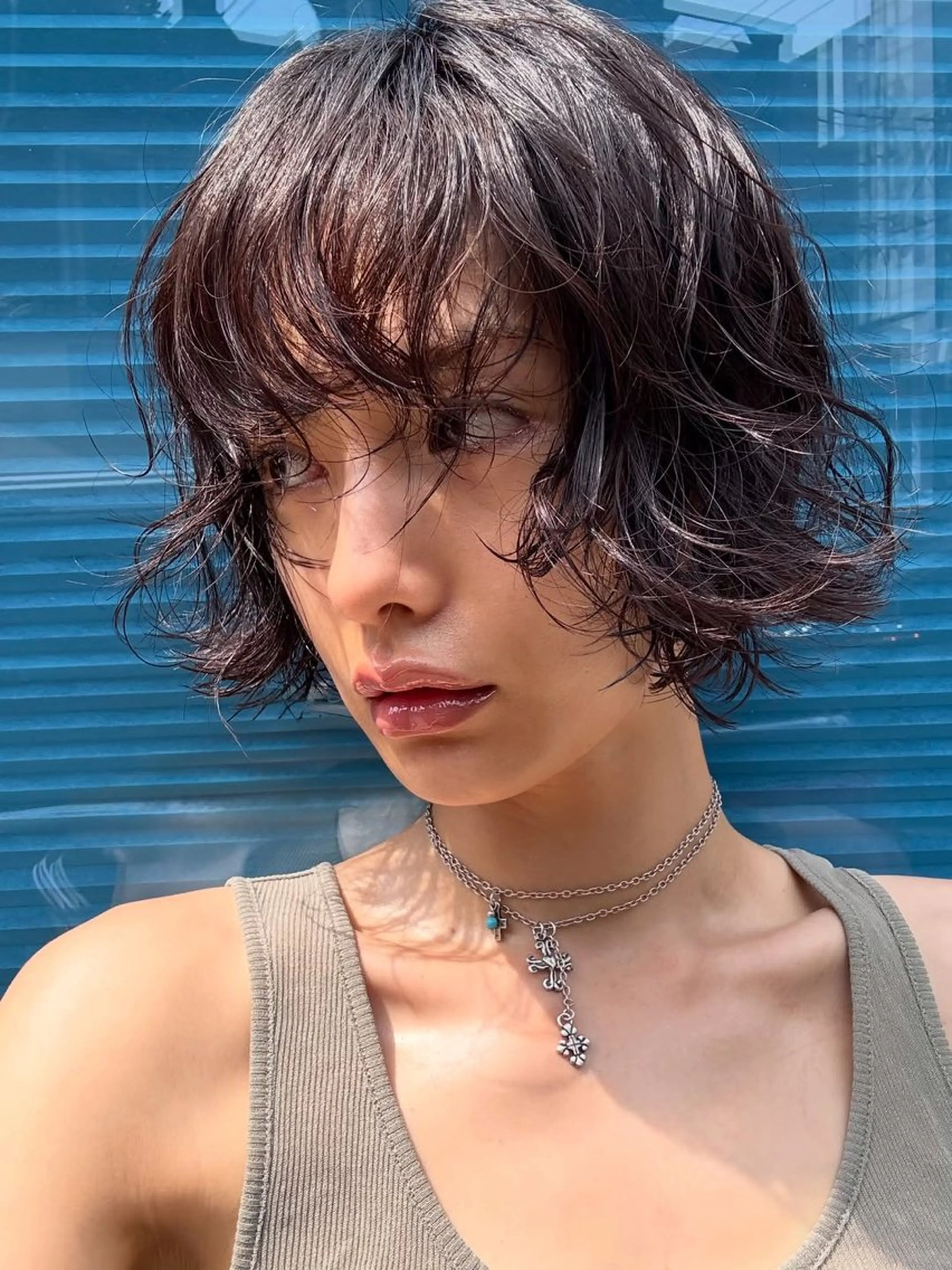 ショート パーマ メンズ清潔感のプロ 💈メンズパーマ藤田のヘアスタイル