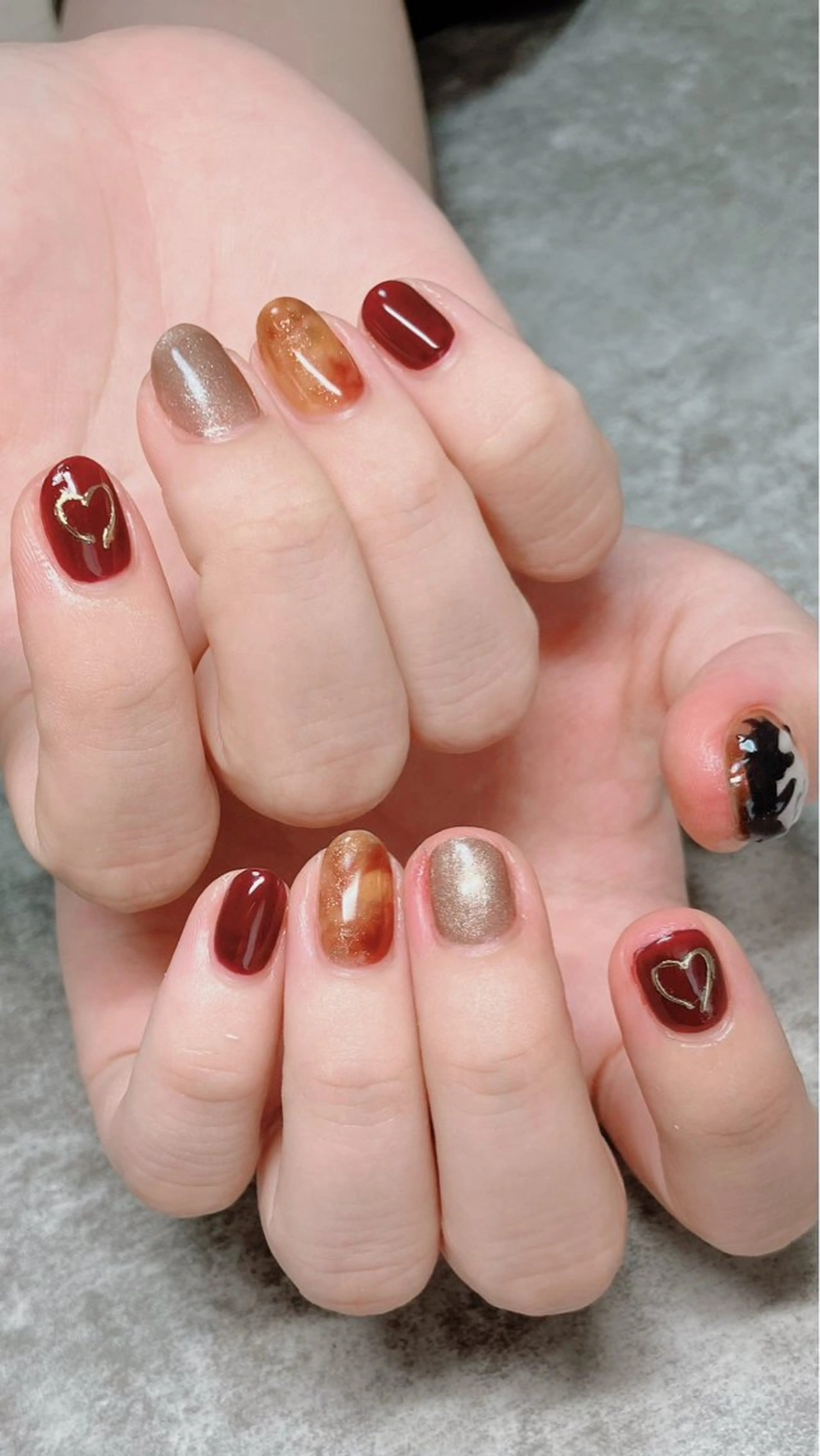 ネイル ハンドネイル ハンドケア shino🌟 痛ネイルのネイルデザイン