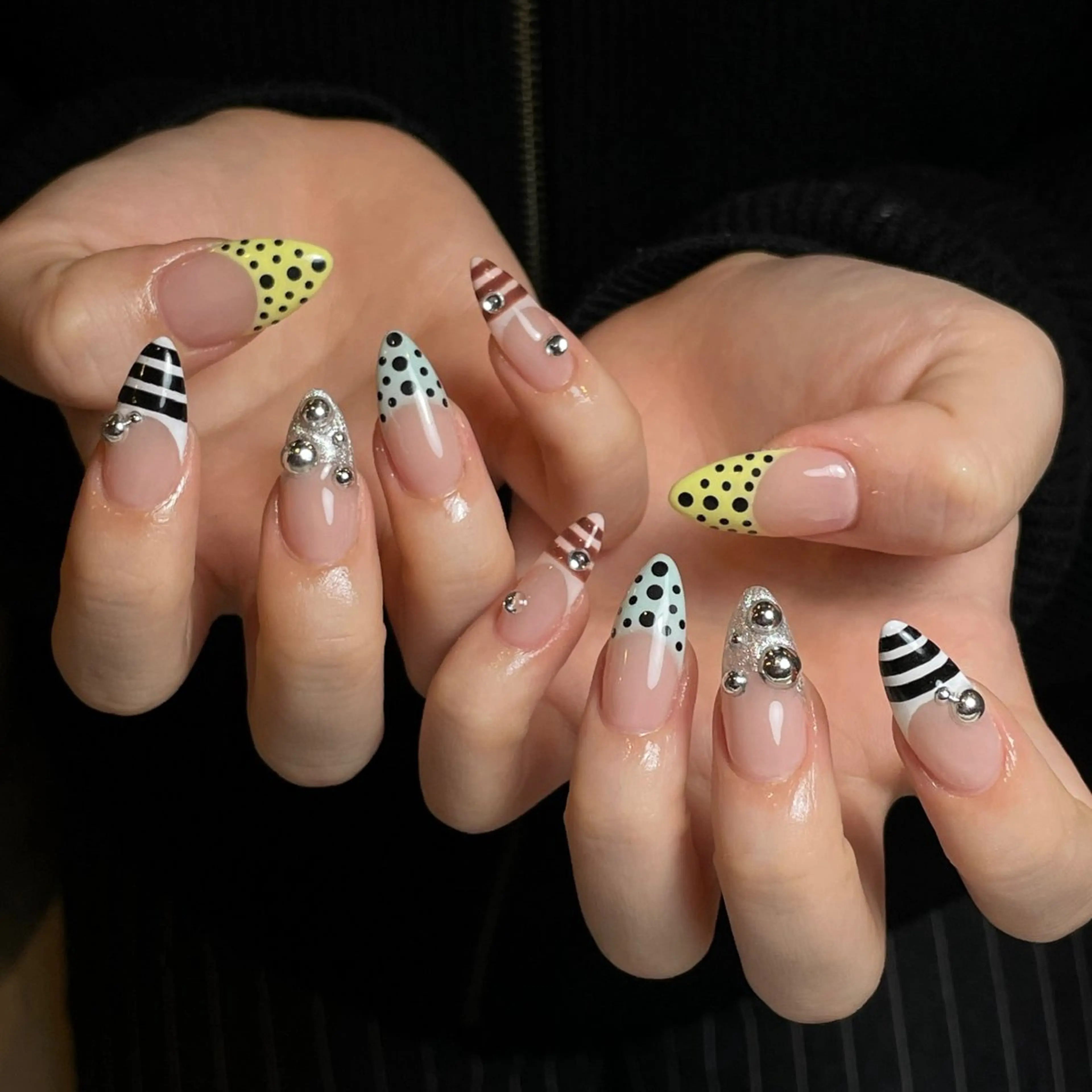 ネイル ハンドネイル nailsalon Moa【モア】所属・yurika 🌷.*･ﾟのネイルデザイン