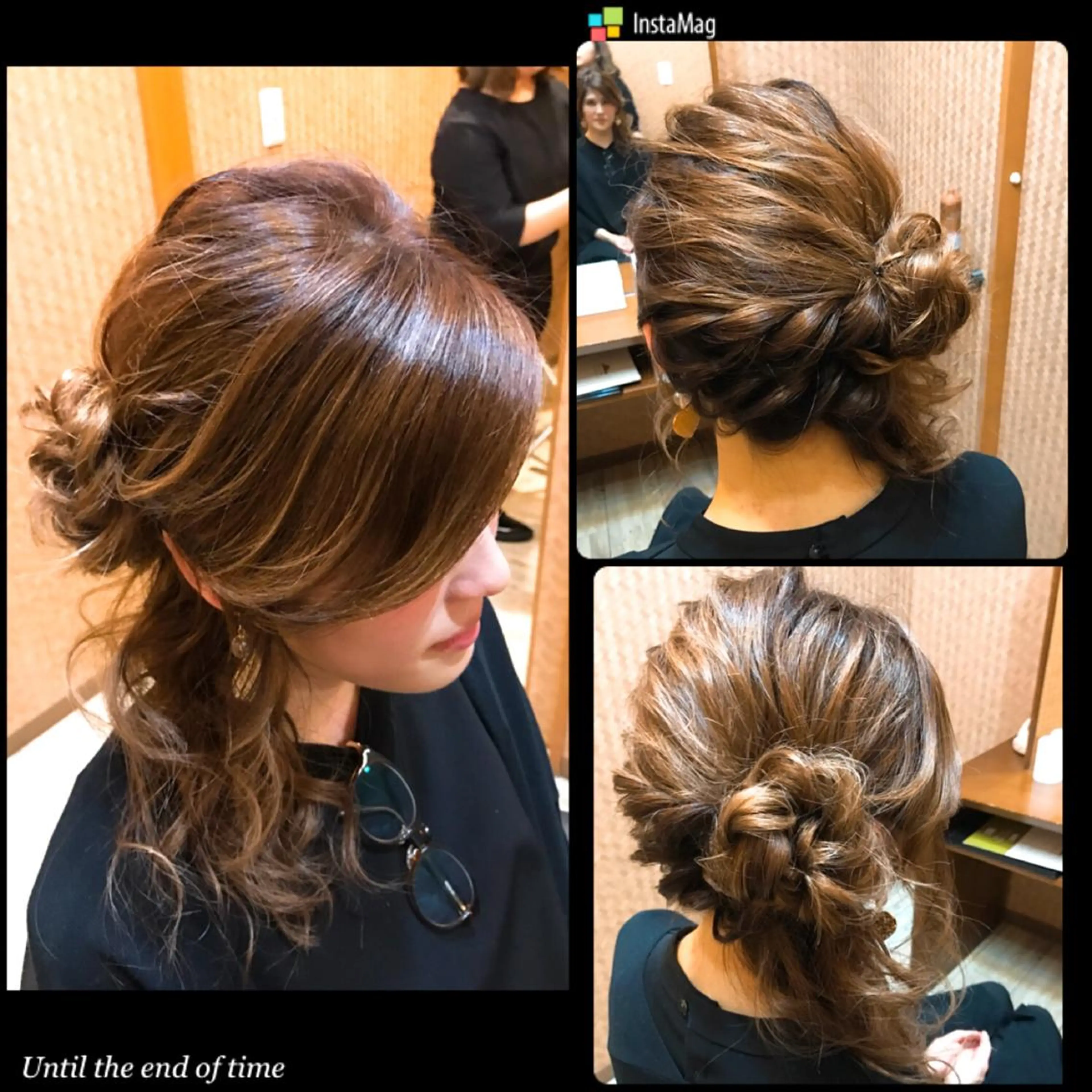 ヘアアレンジ 福永 里奈のヘアスタイル