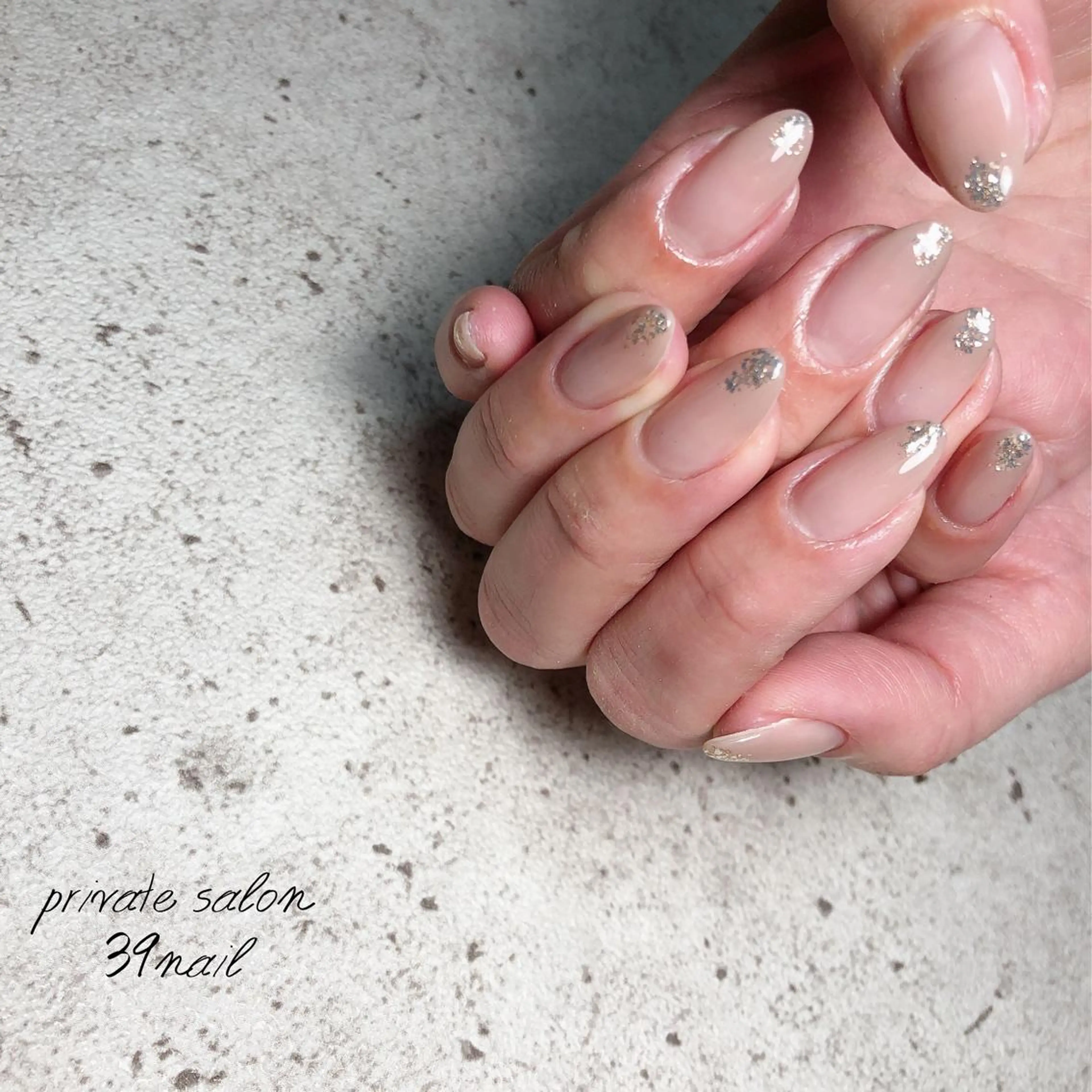 ミディアム ネイル ハンドネイル 京橋 【39nail】のネイルデザイン