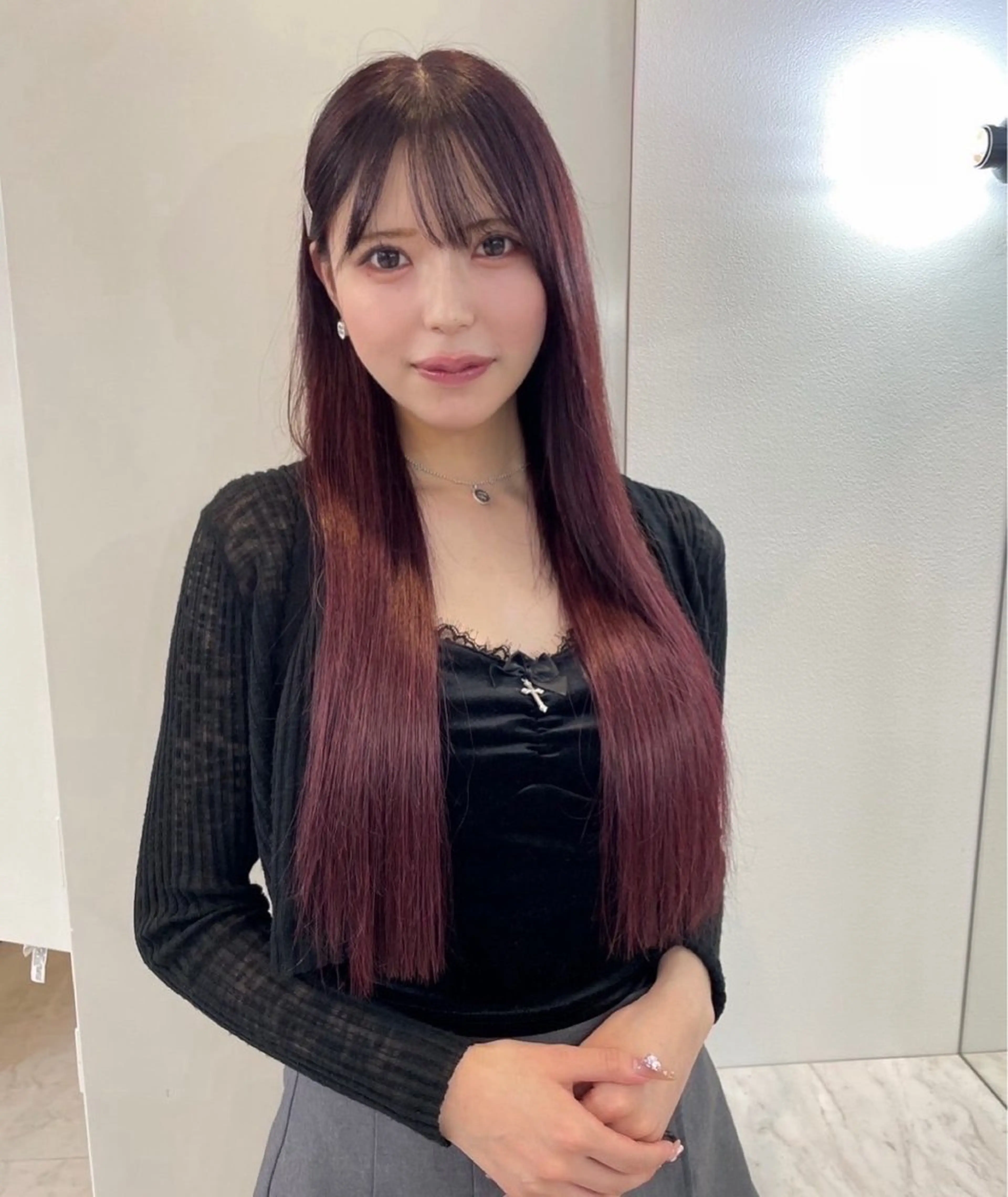 ロング カラー カット ヘアカラー トリートメント エクステ 透明感×韓国ヘア 🇰🇷きららのヘアスタイル