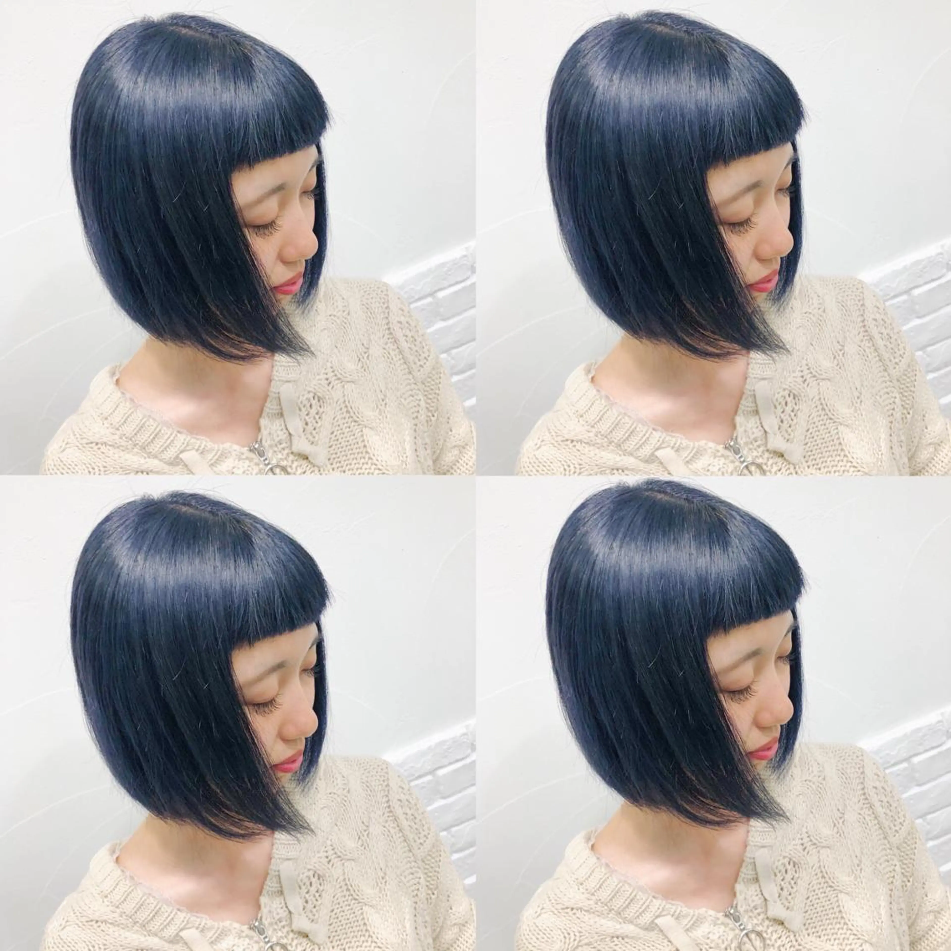 ショート カラー ヘアアレンジ メンズ キッズ カット ヘアカラー トリートメント 💟Chloe原宿店 🩶ハイトーンのヘアスタイル