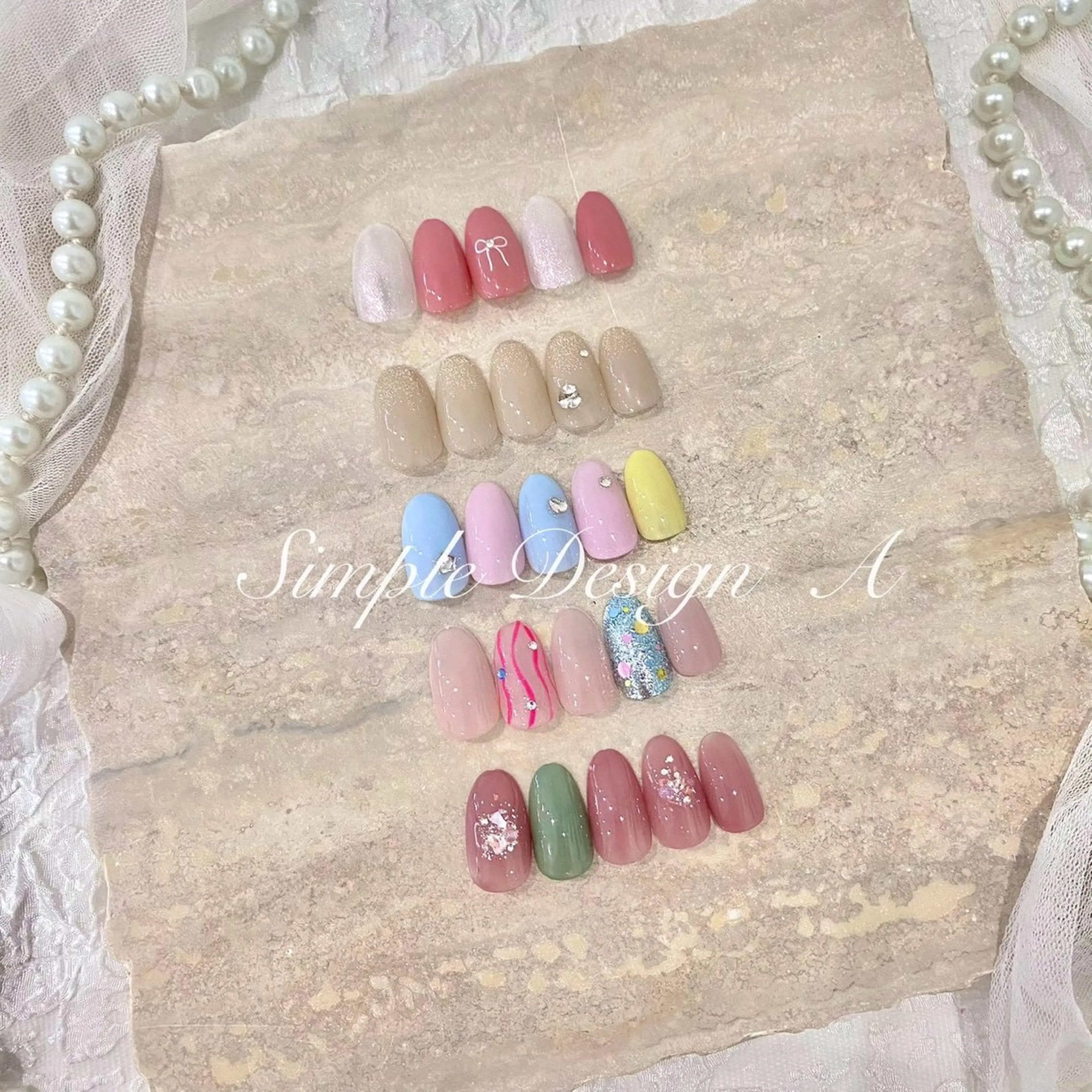 ネイル ハンドネイル M2 beauty Nankaのネイルデザイン