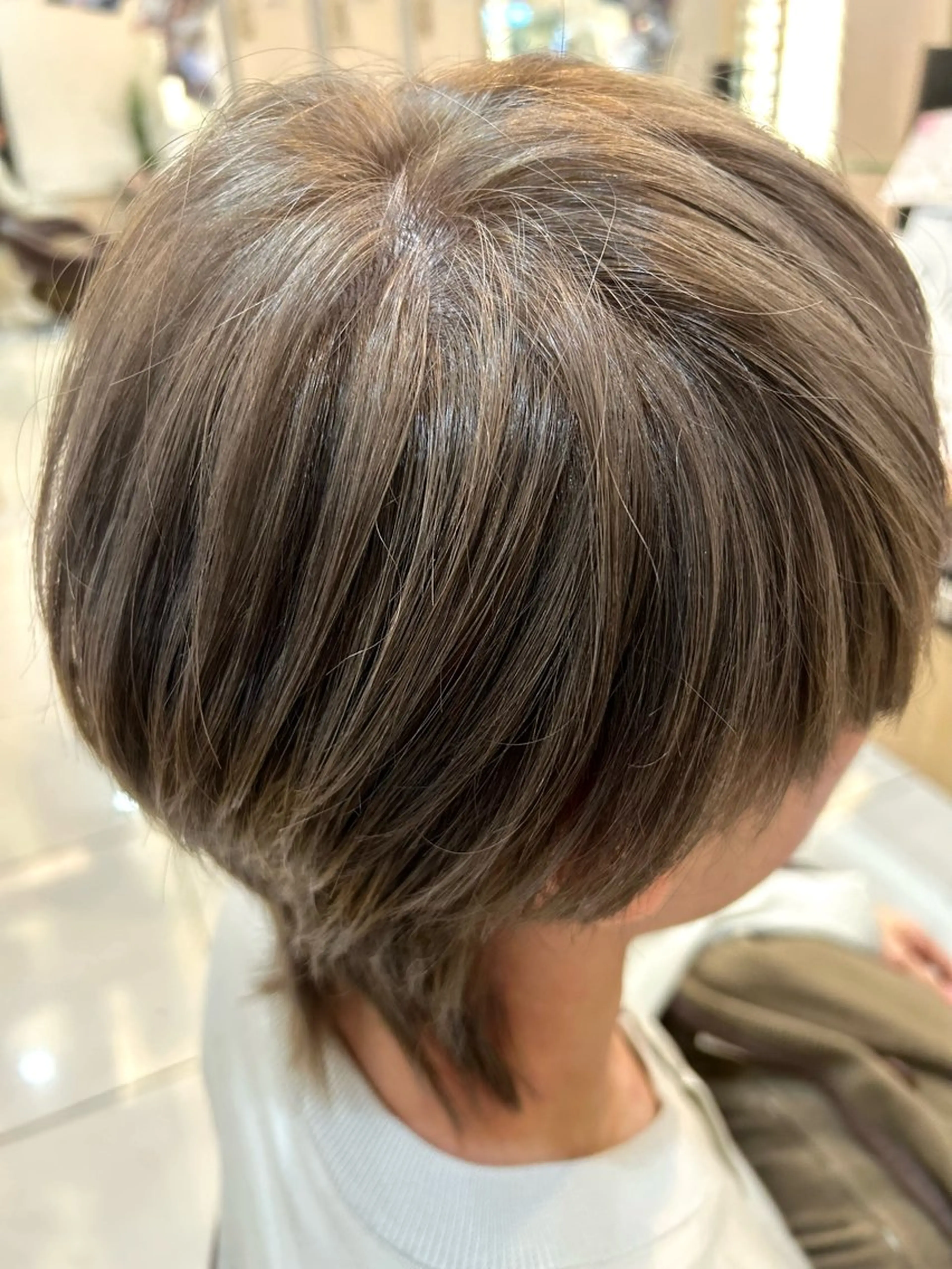 ショート カラー メンズ カット ヘアカラー トリートメント リリー /Men's/パーマのヘアスタイル