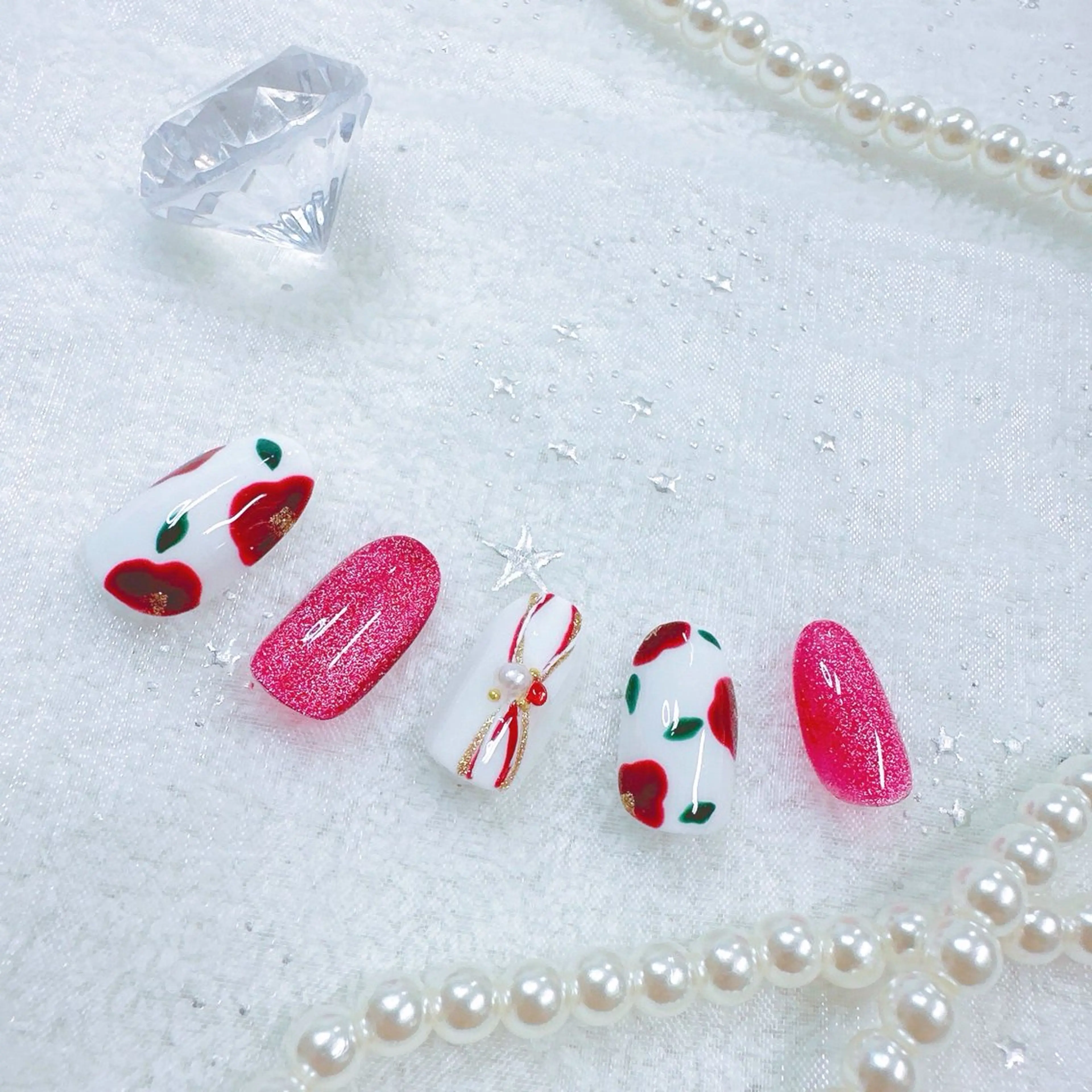 ネイル ハンドネイル プティリボン 武蔵小金井店のネイルデザイン