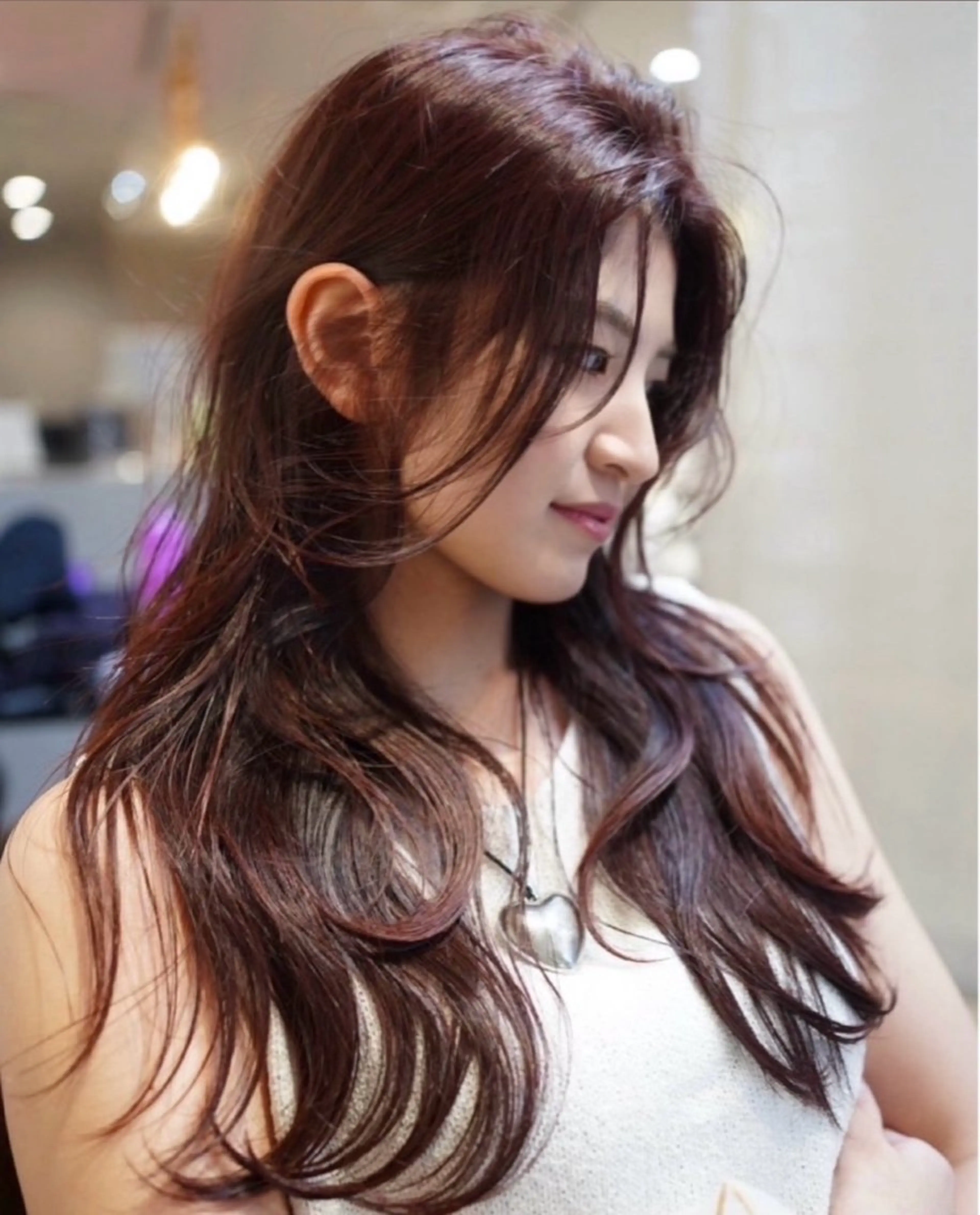 ロング はまだ かんたのヘアスタイル