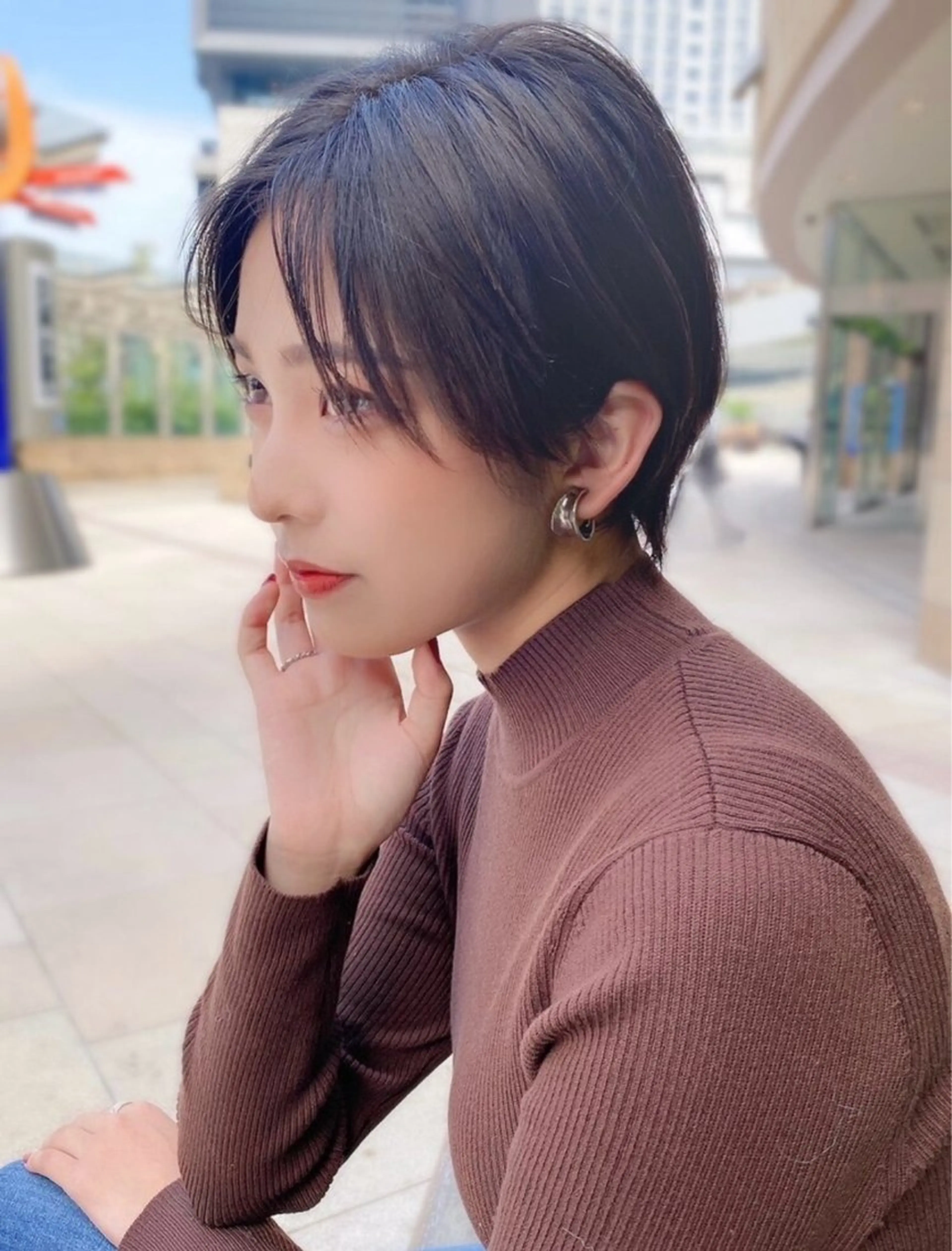 ショート カットモデル 天王寺🤍haruのヘアスタイル