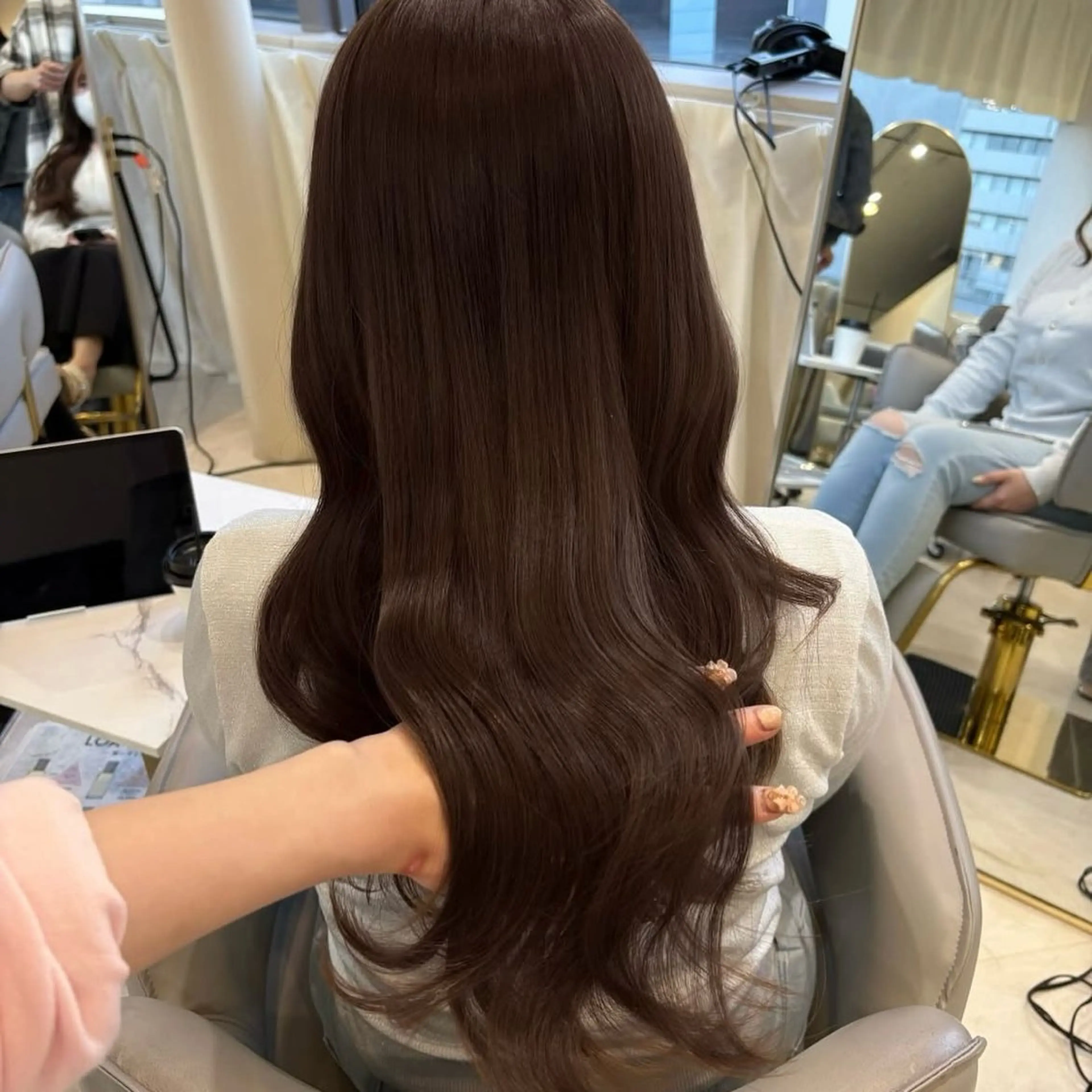 4月限定🩷🎀ワンカラー🎀(4stepトリートメント付き)の写真