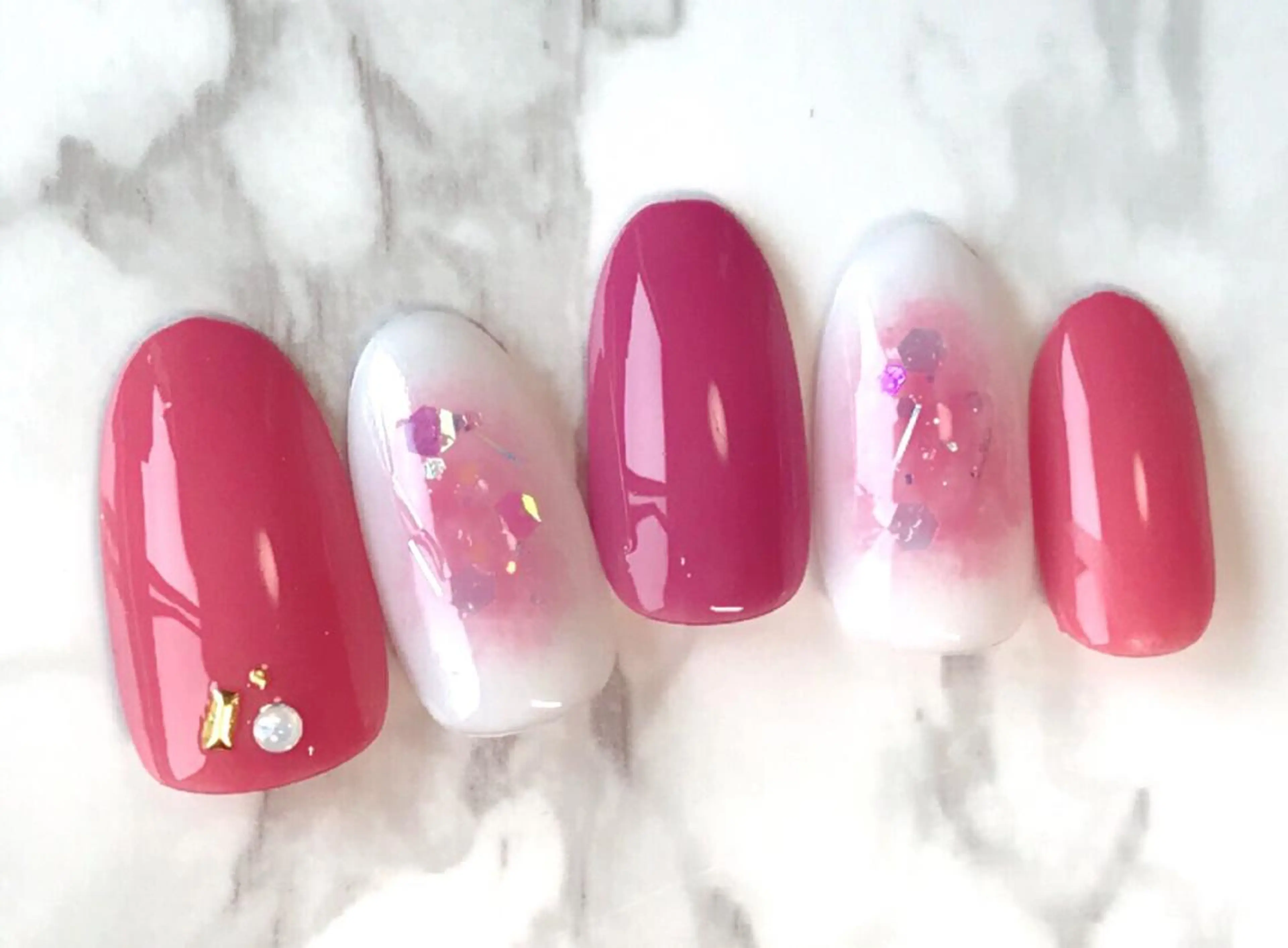 ネイル ハンドネイル Ribbon 佐野店のネイルデザイン