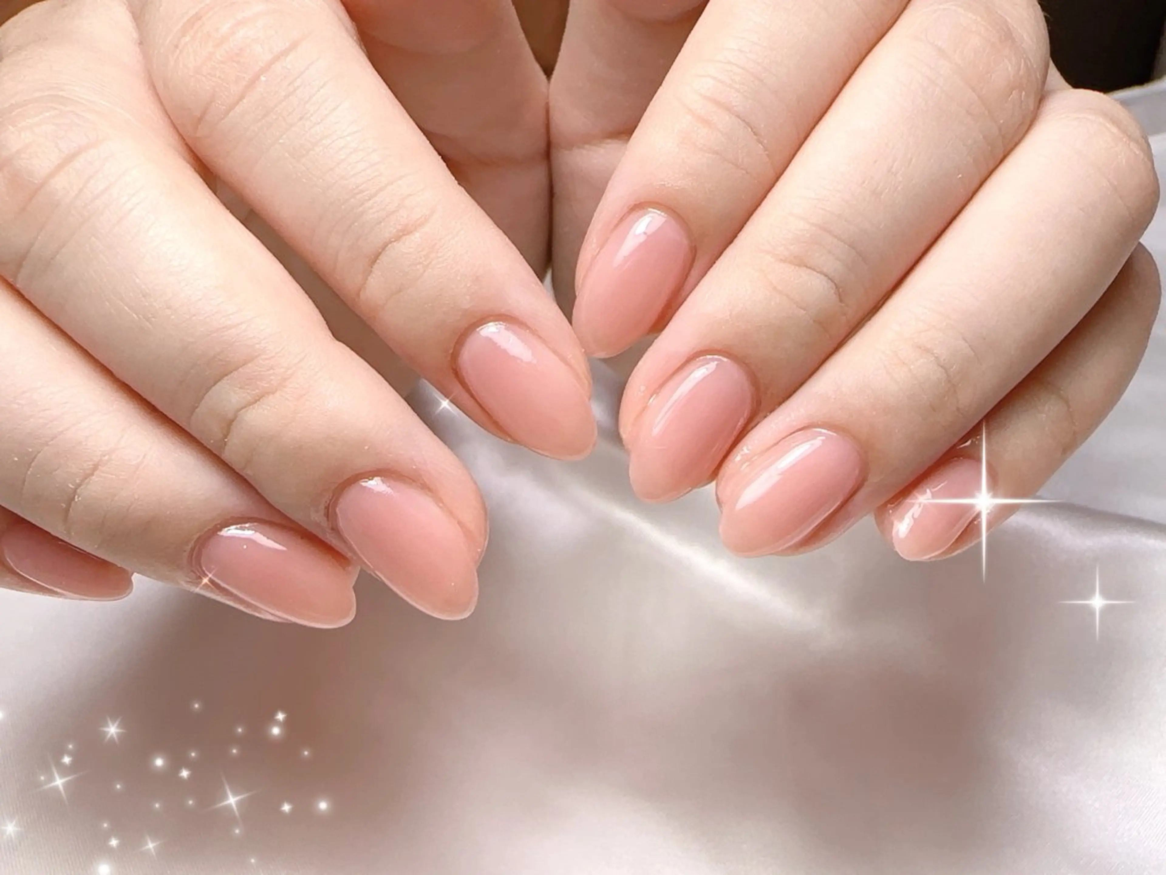 ネイル ハンドネイル Cherie PINKのネイルデザイン