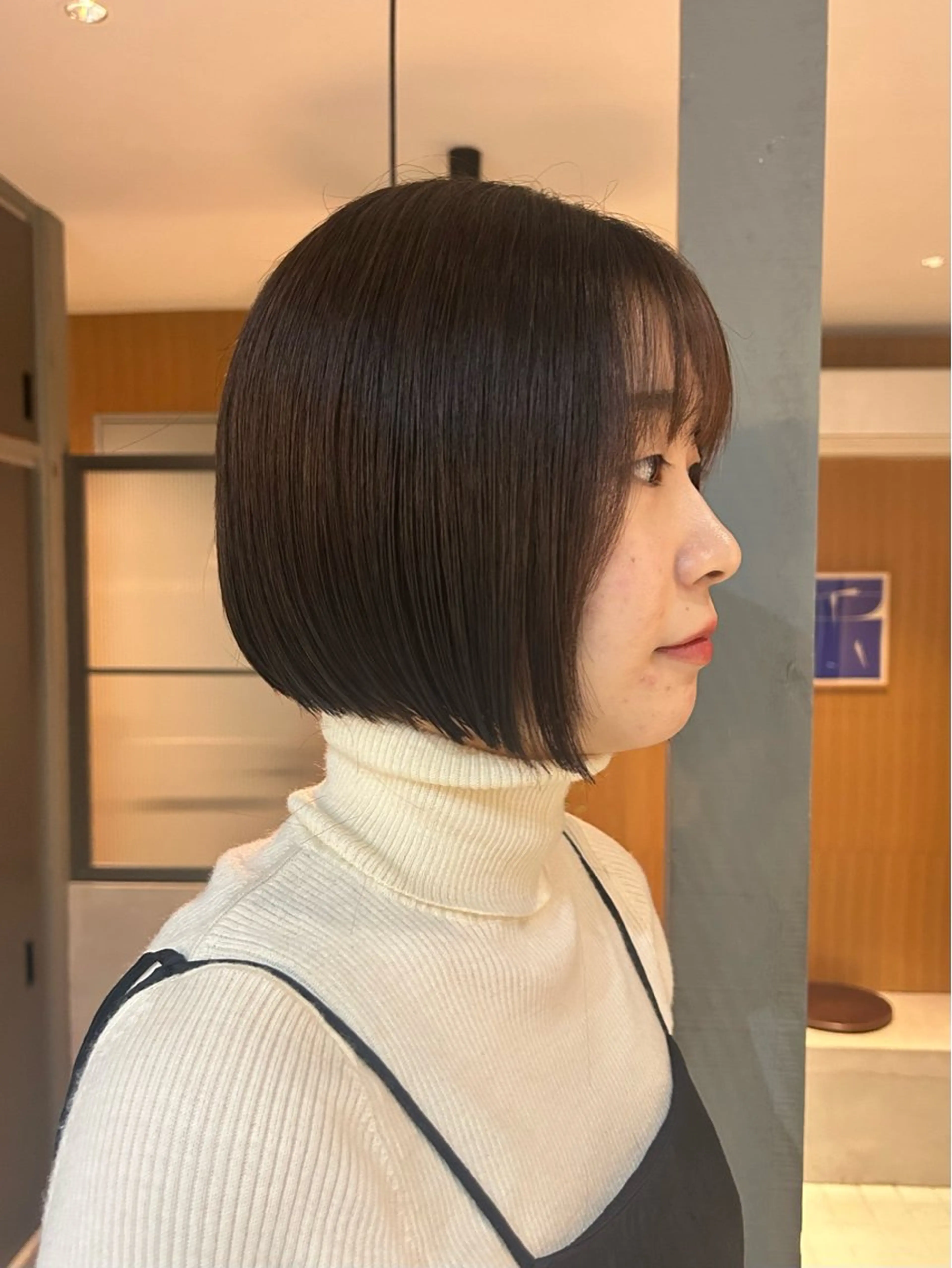 ショート ボブ Mori Aimiのヘアスタイル