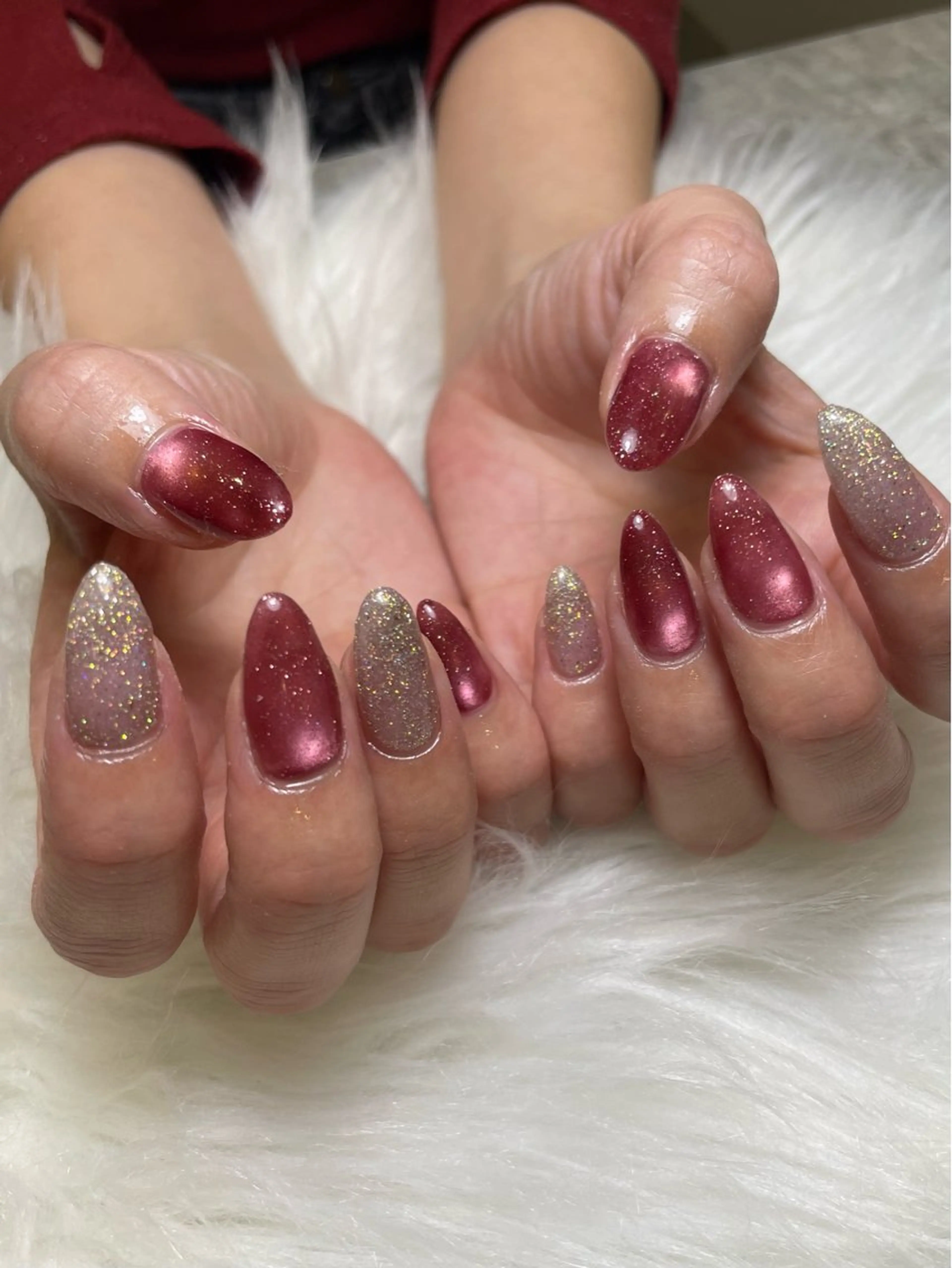 ネイル ハンドネイル ハンドケア SunnyRoa aguri ୨୧˖*のネイルデザイン