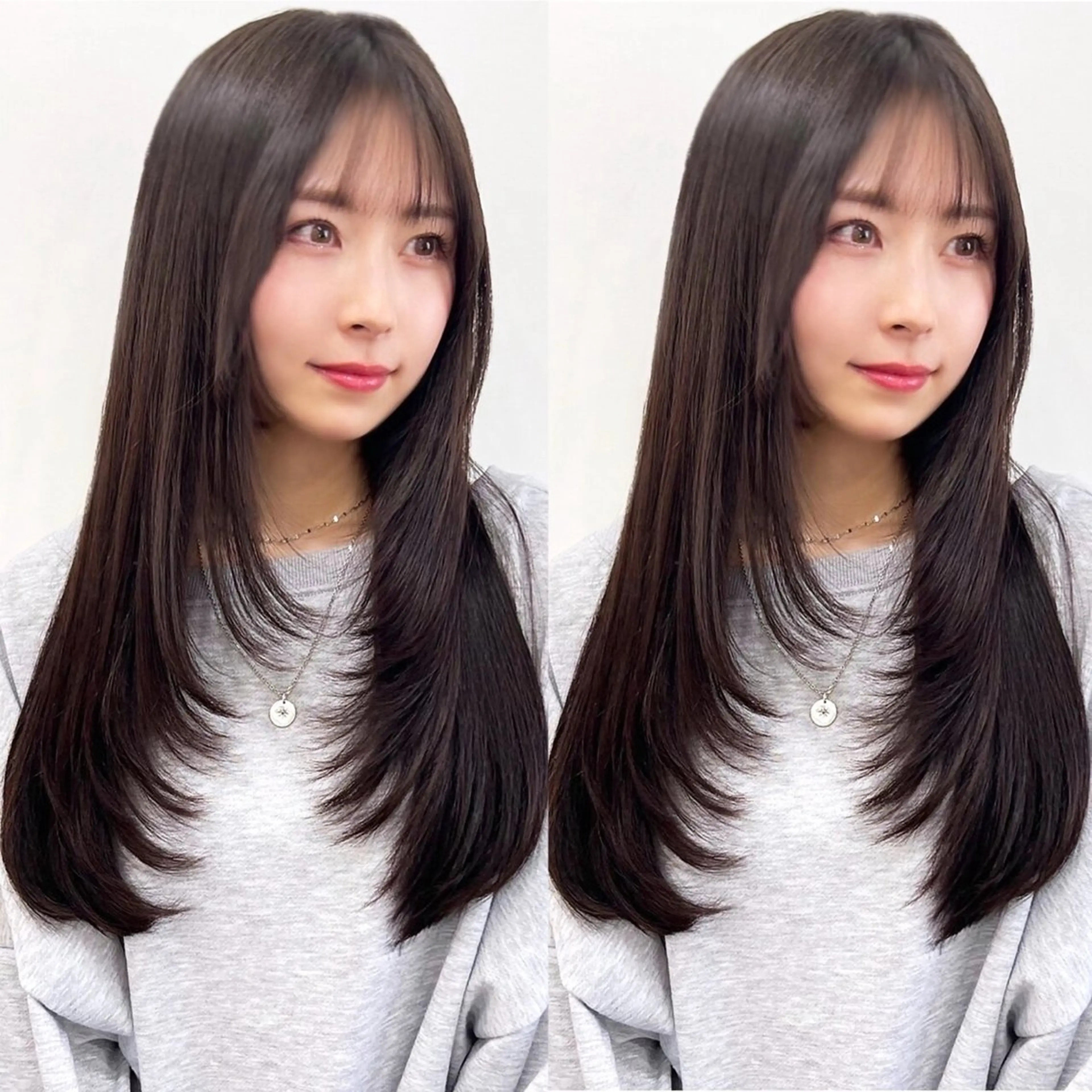 ロング カラー パーマ ヘアアレンジ メンズ ダブルカラー 顔周りカット 髪質改善 レイヤーカット トリートメント カット ヘアカラー トリートメント 💎髪質改善特化💎 RUITOのヘアスタイル