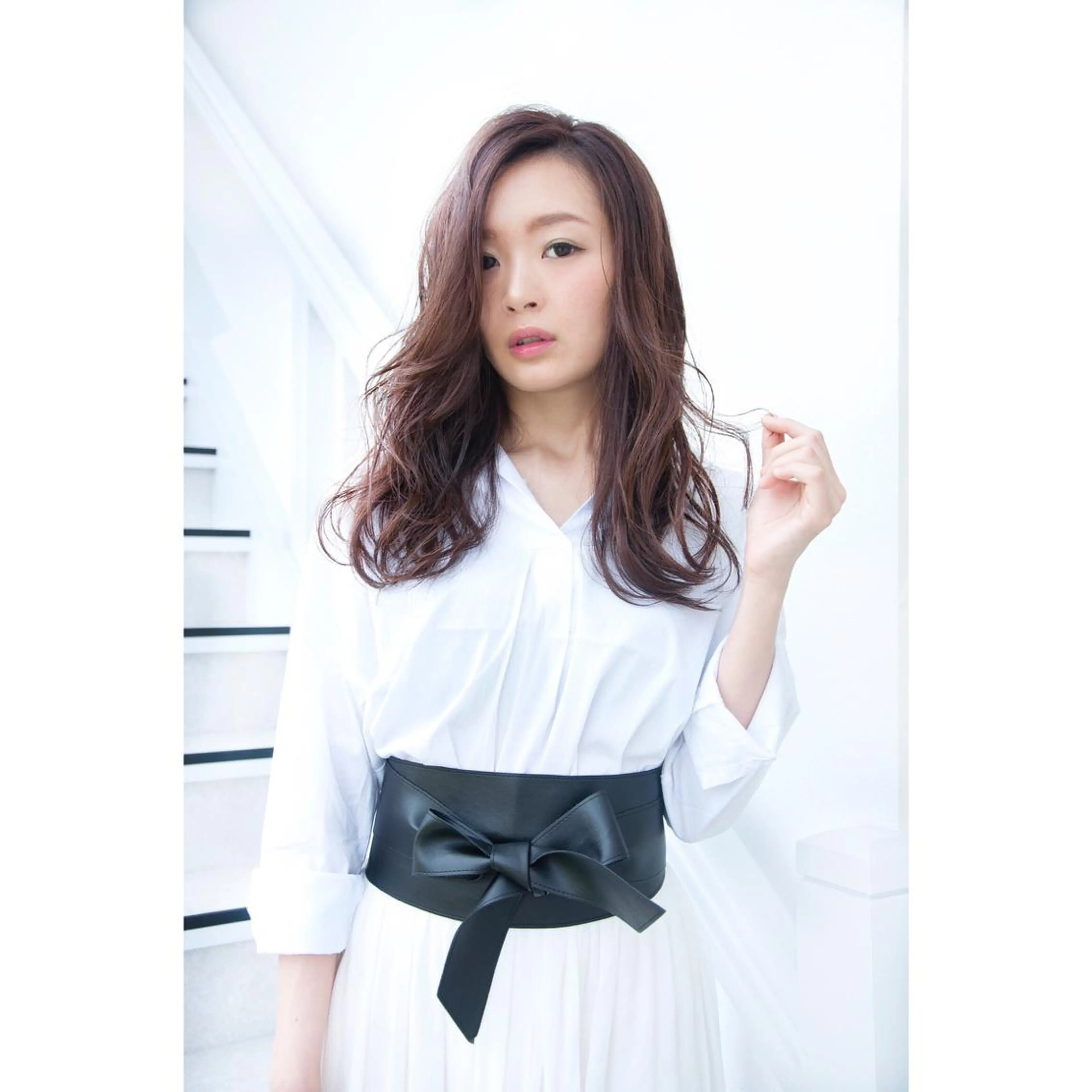 ロング カラー ロング 樽見 怜のヘアスタイル