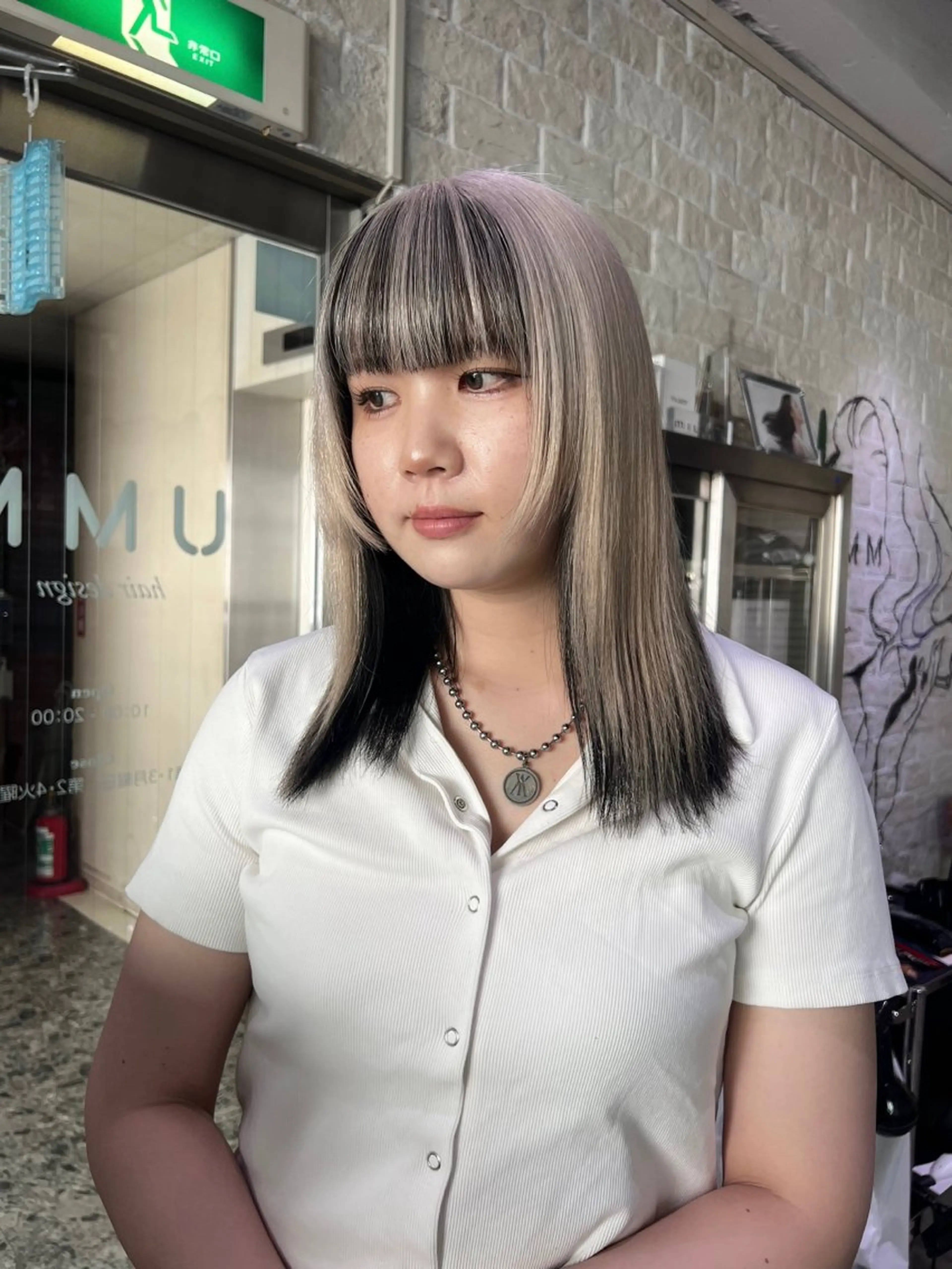 カラー カット ヘアカラー AYANE 韓国ヘア /レイヤーカットのヘアスタイル