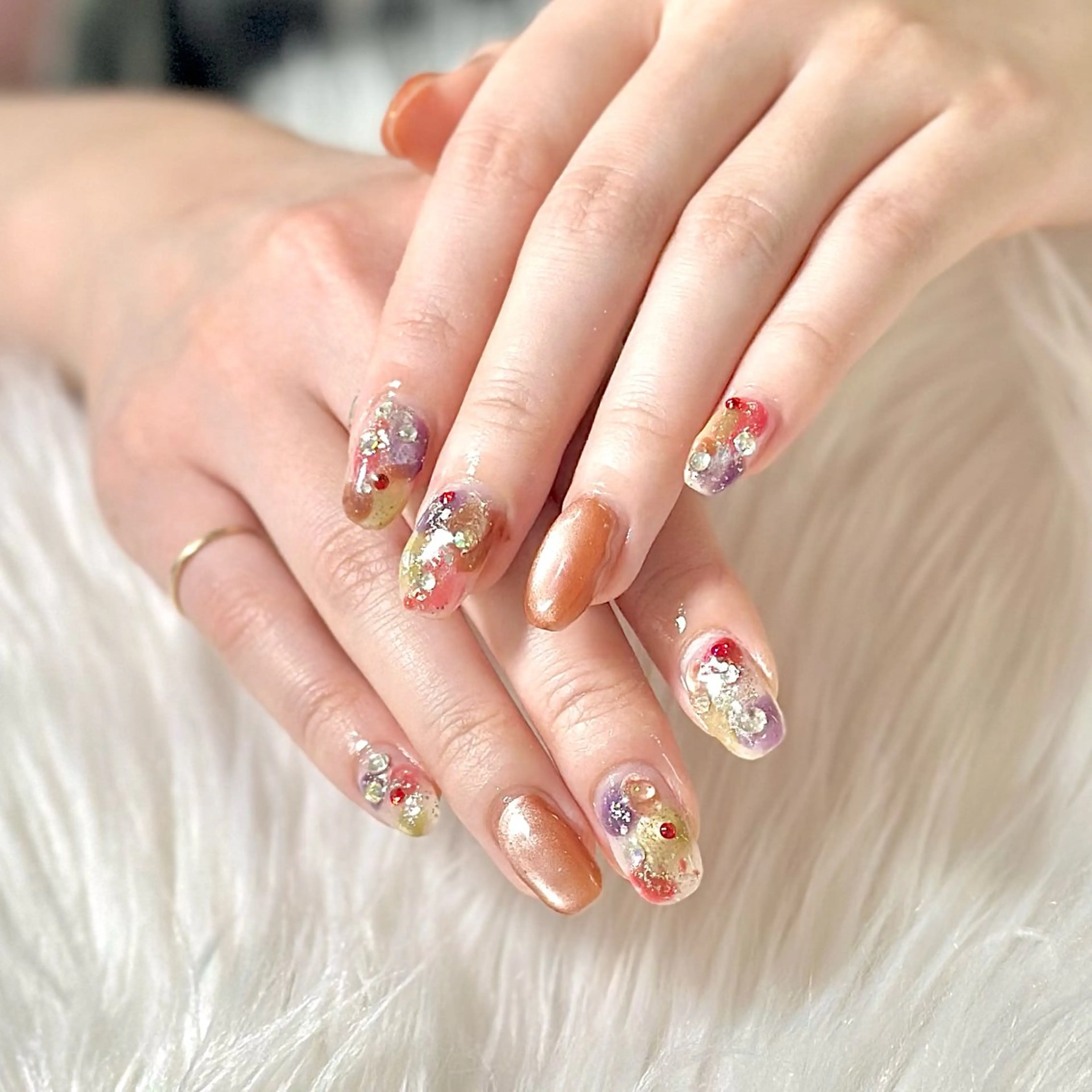 ネイル フットネイル Heartnail Hino Reinaのネイルデザイン