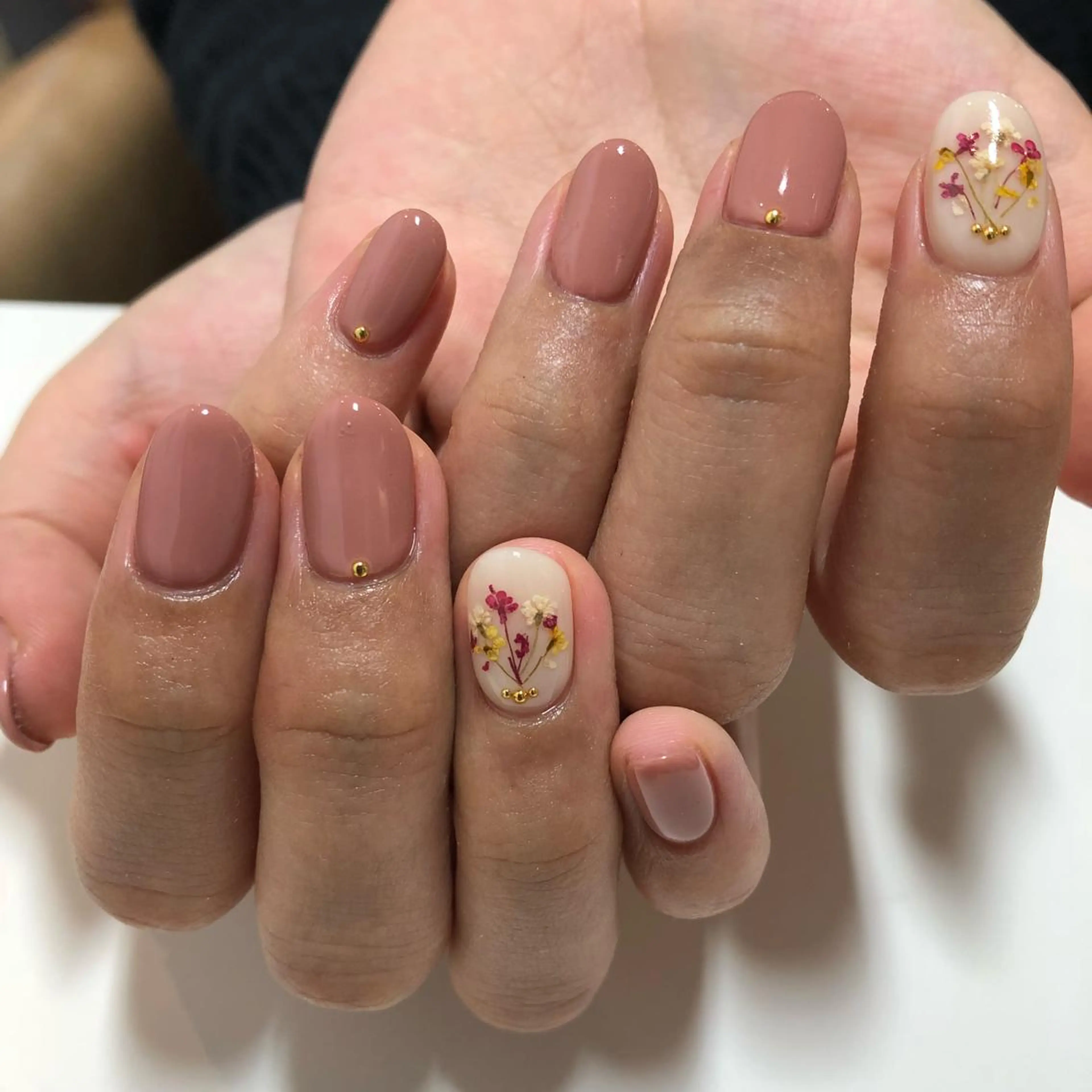 ネイル シンプルネイル shelf ⭐︎のネイルデザイン