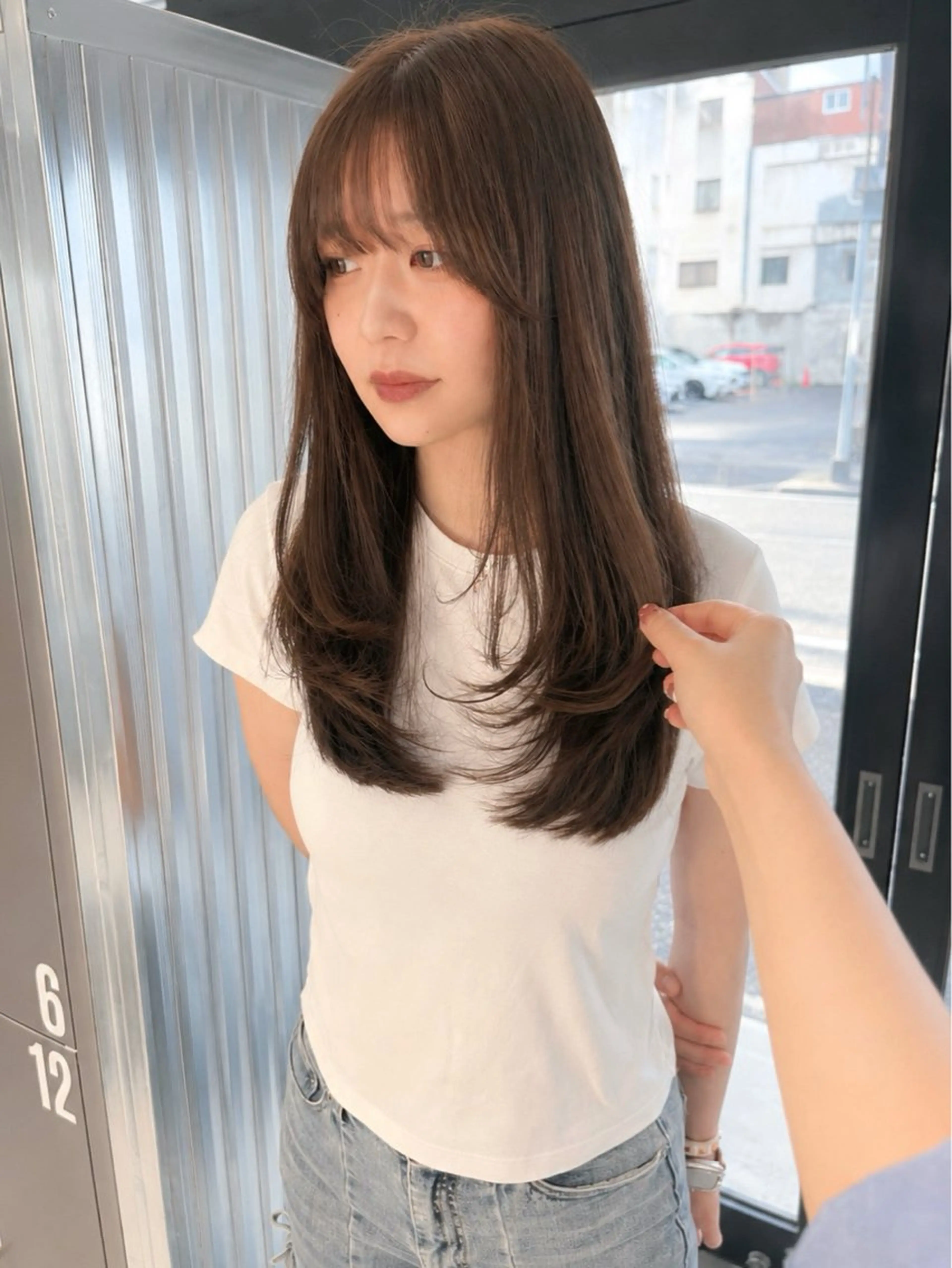 ロング カラー カット ヘアカラー nanase / レイヤーカットのヘアスタイル