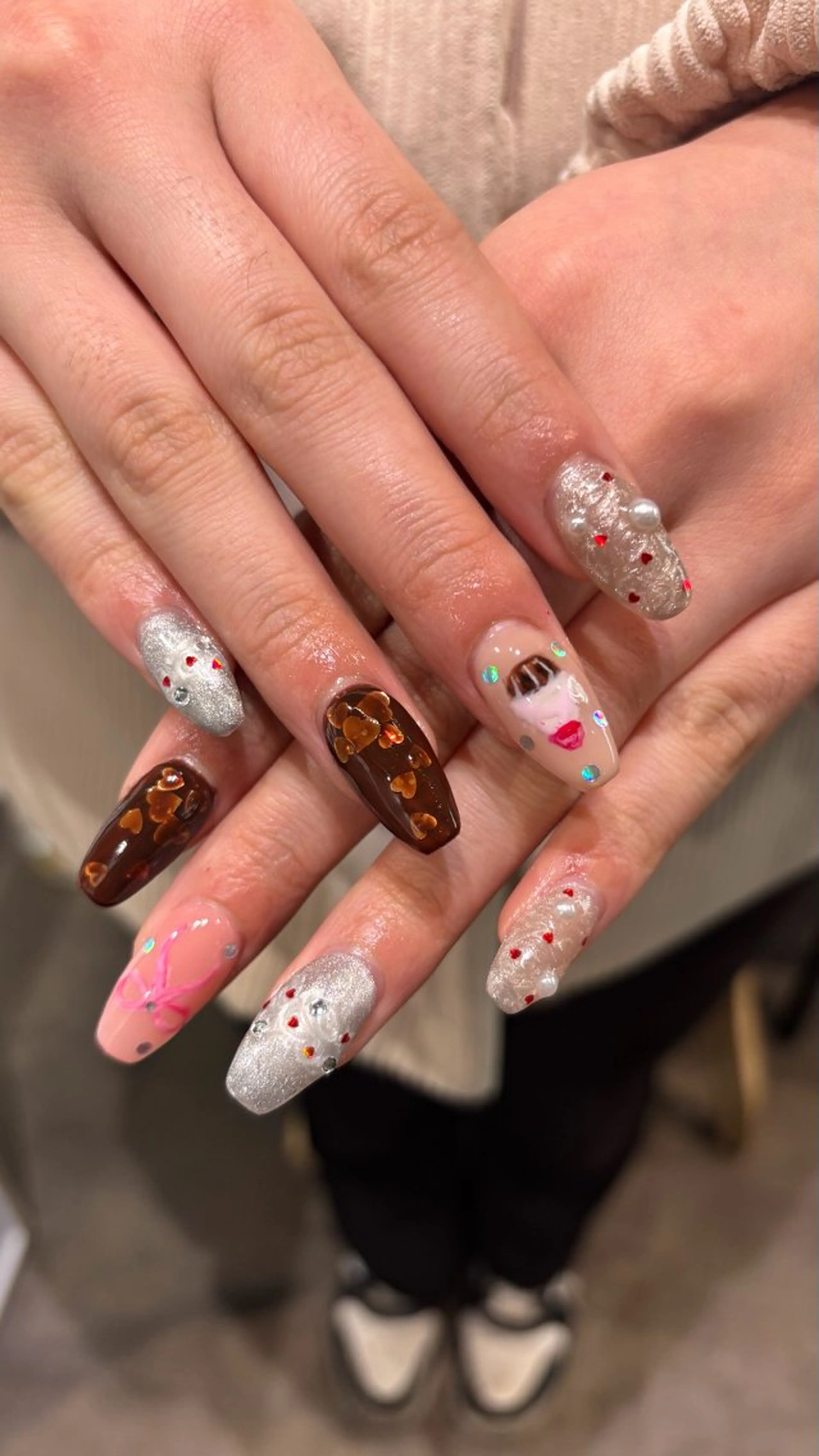 ネイル ハンドネイル 透明感カラー/ ネイル💅まりなのヘアスタイル