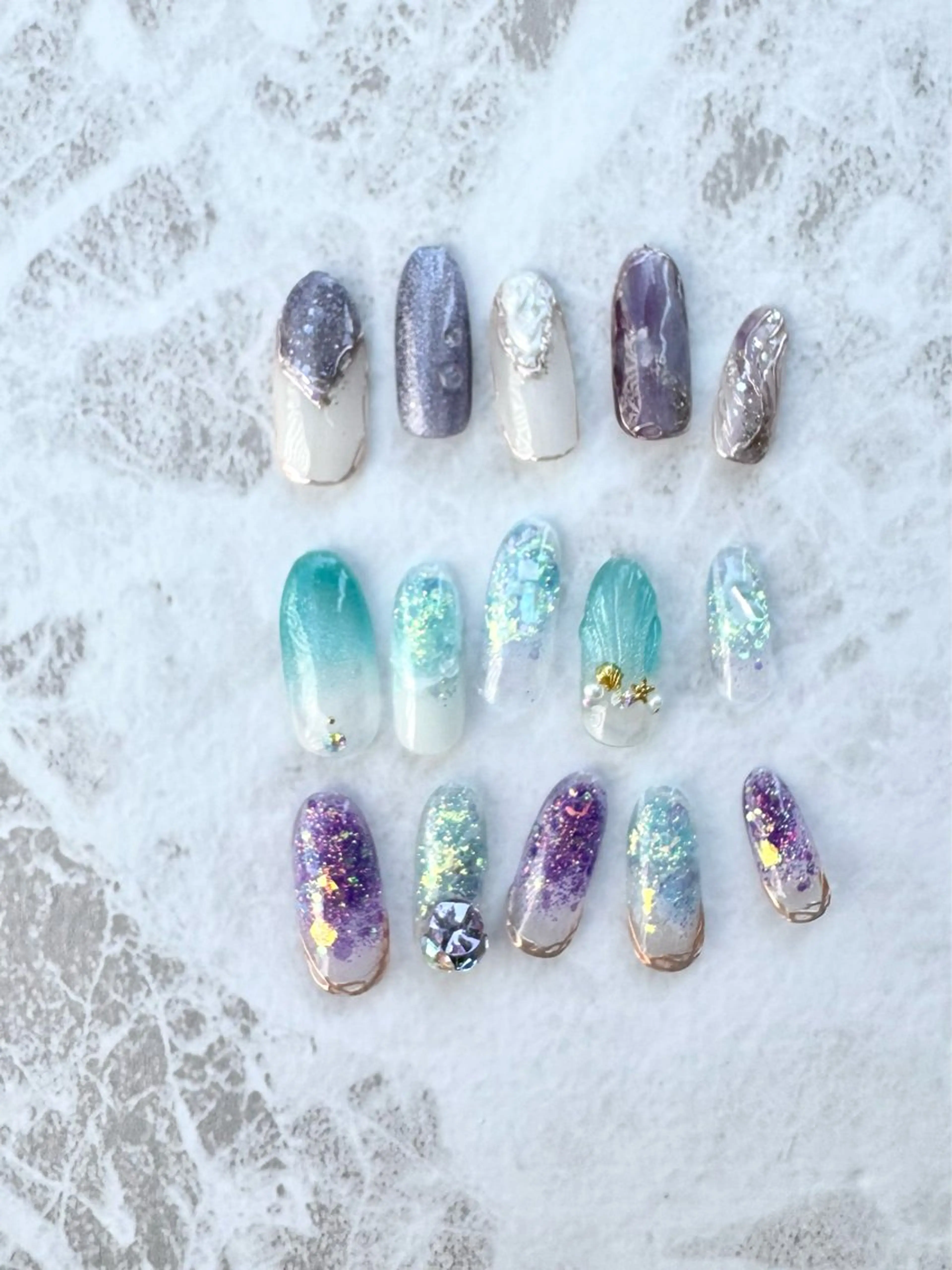 ネイル スカルプネイル LUCAS 千葉 AOI💅🏾💕のネイルデザイン