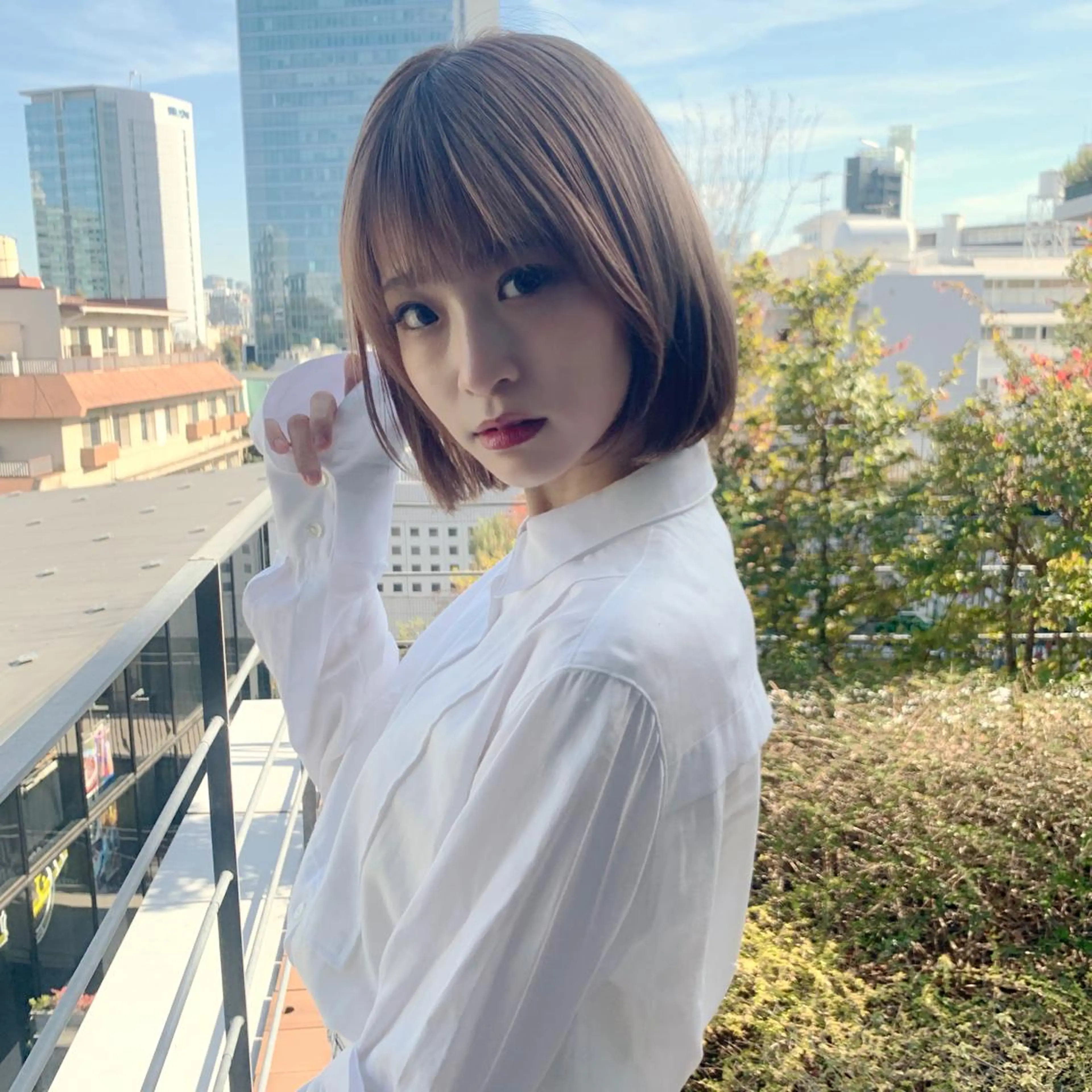 ミディアム 橋口 晃典のヘアスタイル