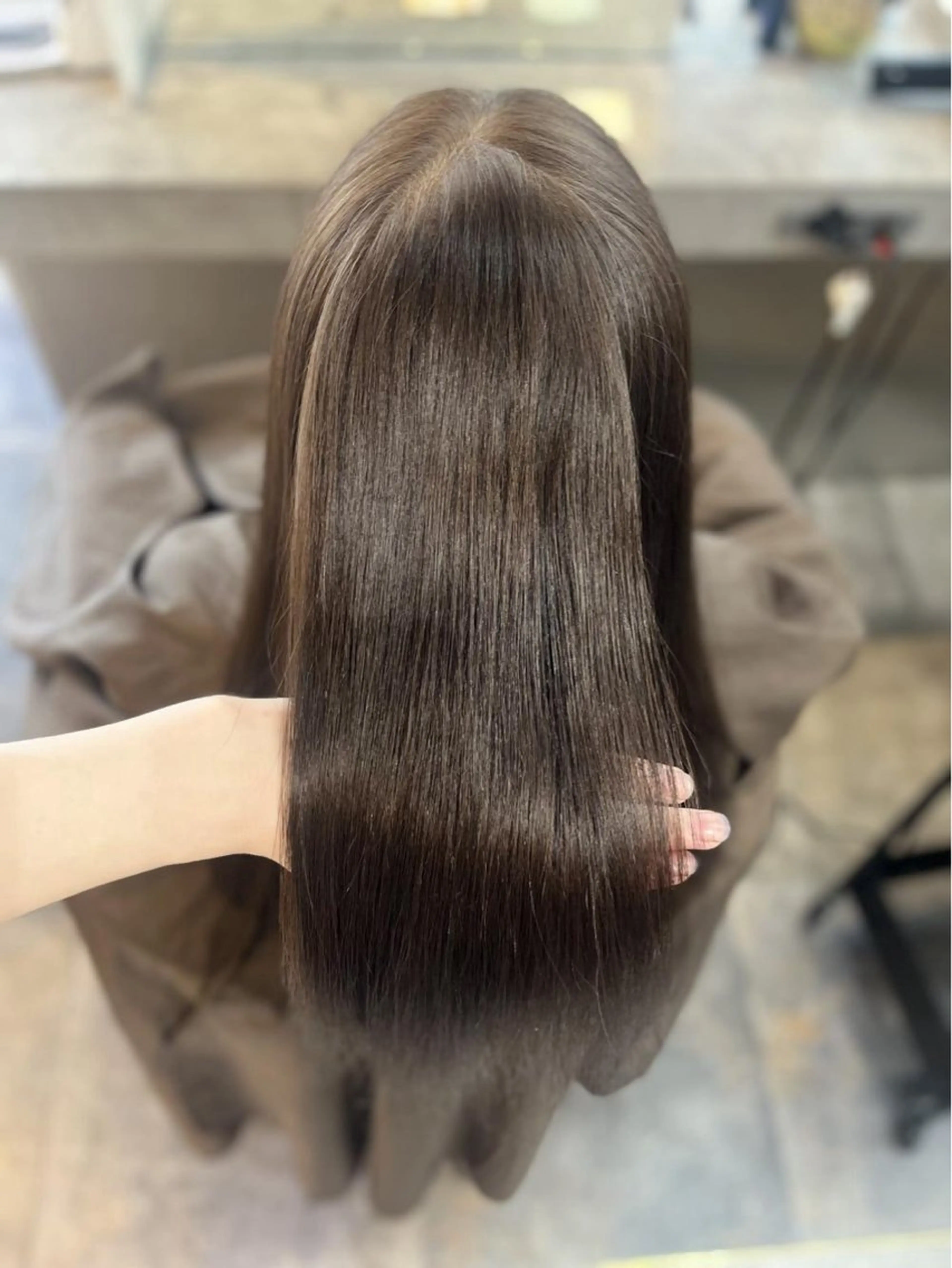 ロング カラー Maho ブリーチモデル募集中のヘアスタイル